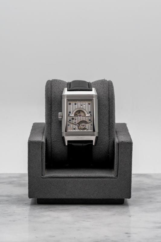 Jaeger-LeCoultre Reverso Grande Date 8 Days Q3008420 Silver Dial, Stainless Steel