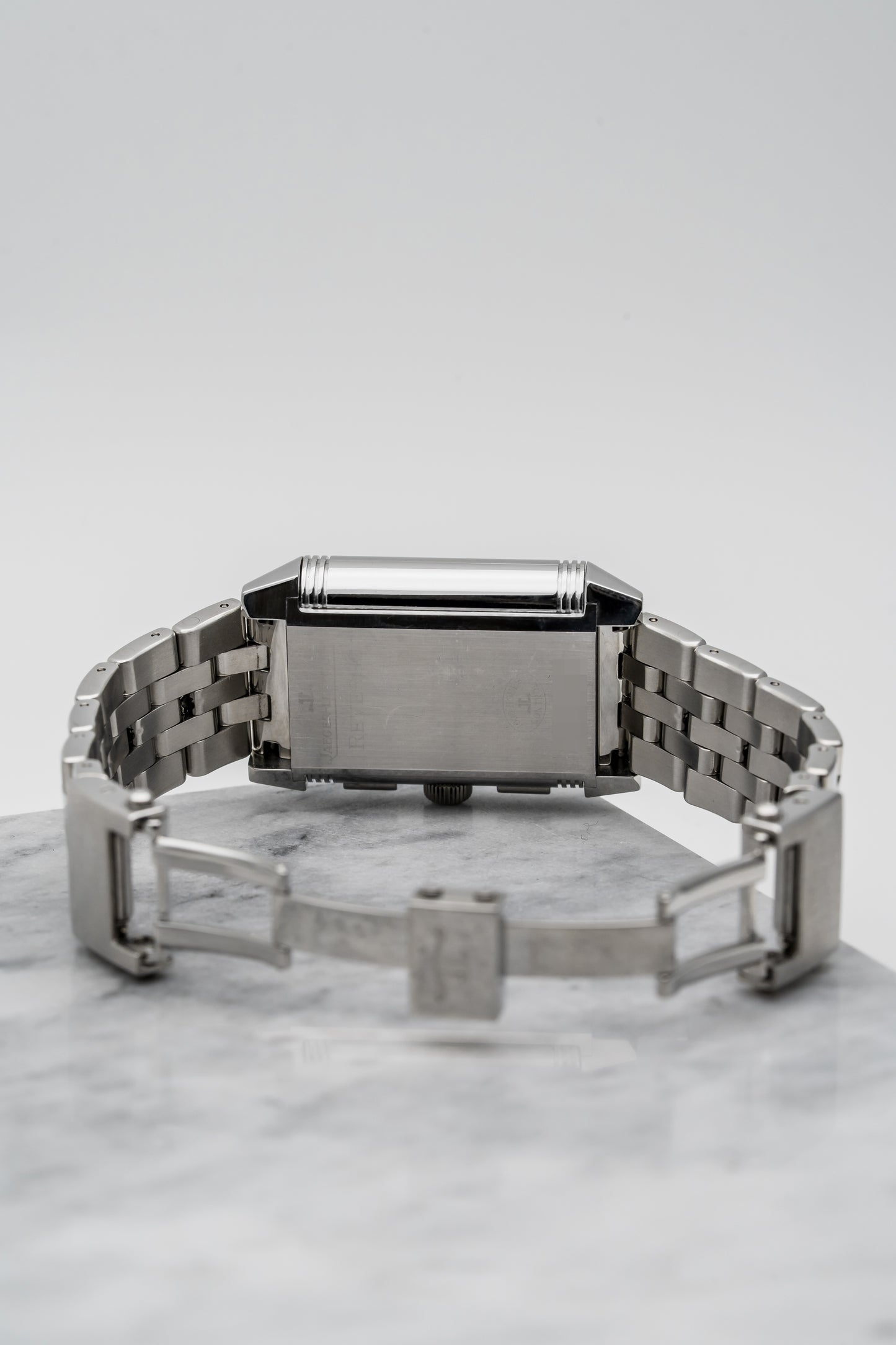 Jaeger-LeCoultre Reverso Duo Q3028120 – Stainless Steel, Silver & Black Dials