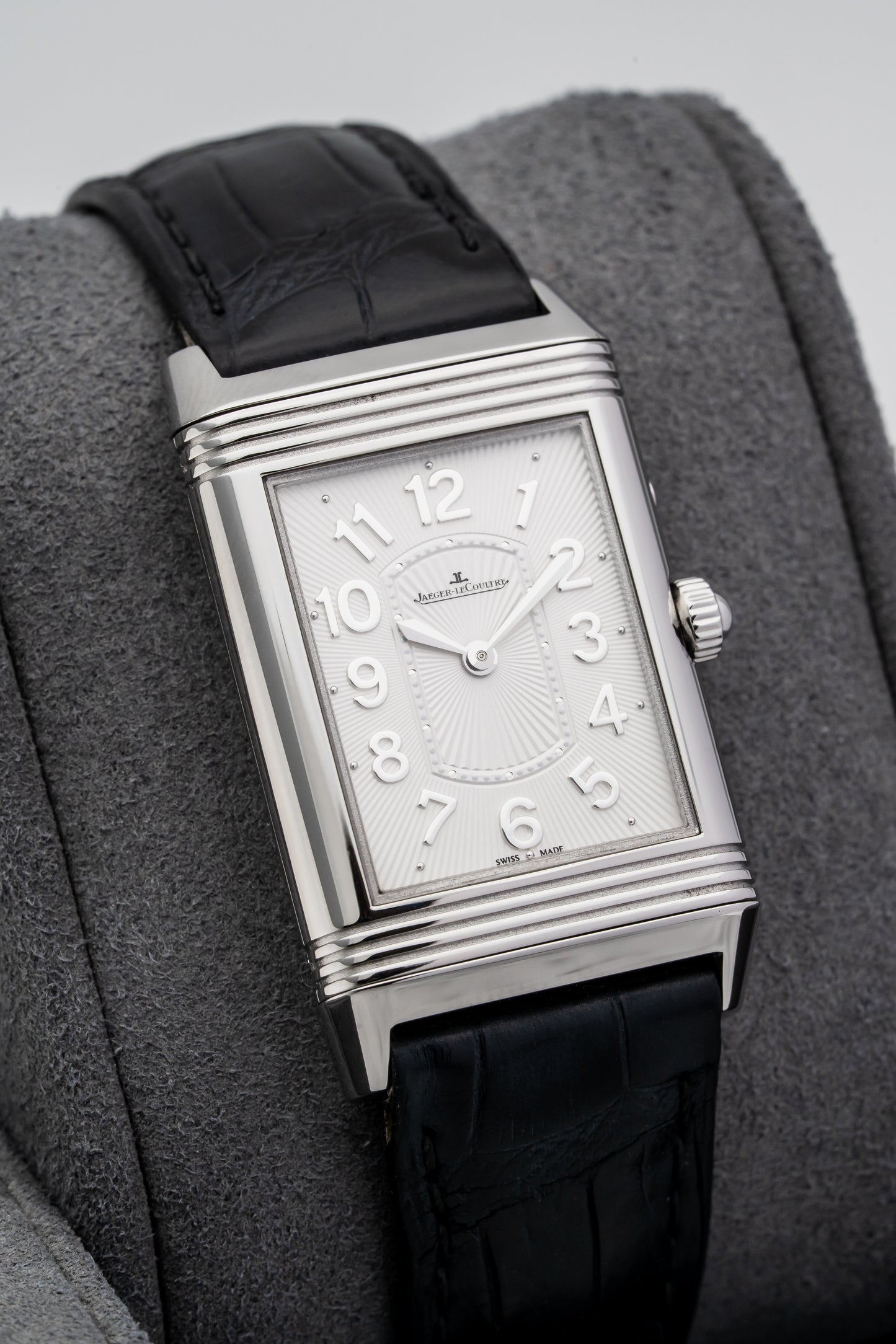 Jaeger-LeCoultre Reverso Duetto Q3308421 Stainless Steel, Silver & Mother-of-Pearl Dials
