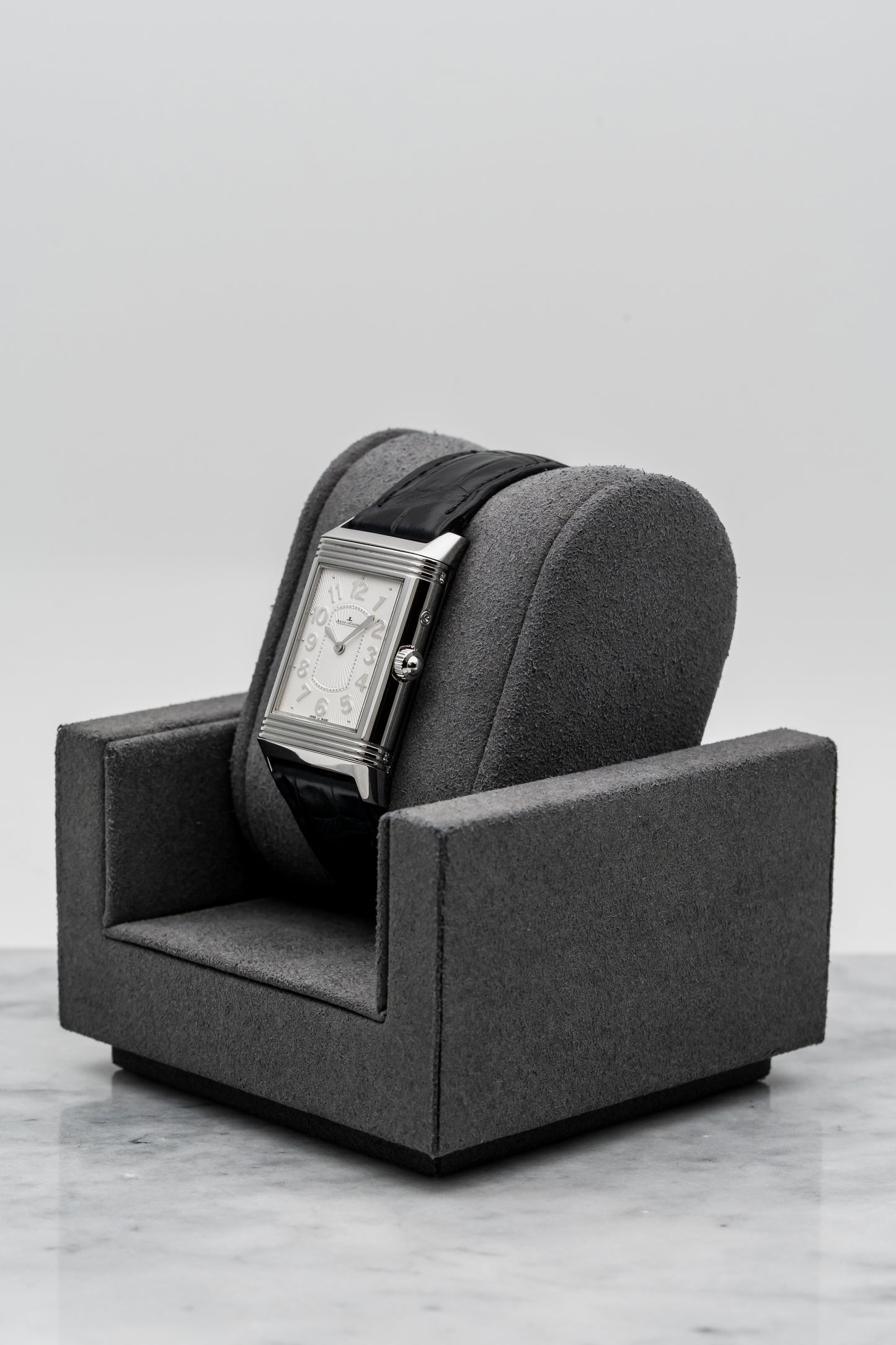Jaeger-LeCoultre Reverso Duetto Q3308421 Stainless Steel, Silver & Mother-of-Pearl Dials