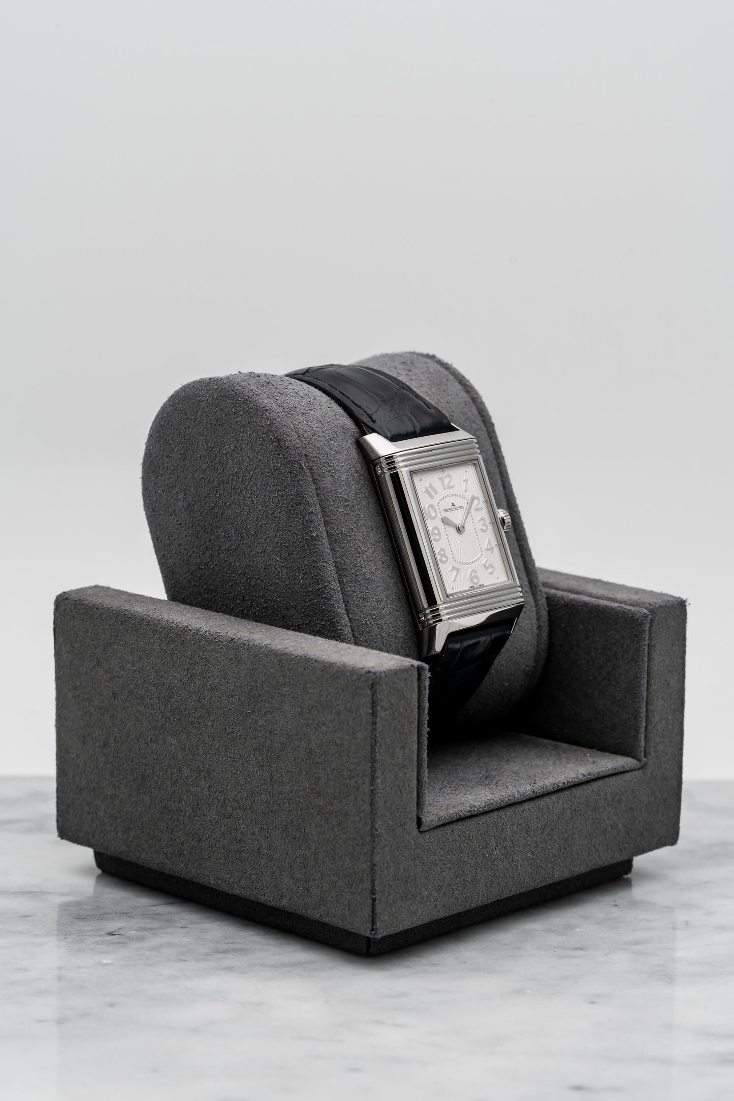 Jaeger-LeCoultre Reverso Duetto Q3308421 Stainless Steel, Silver & Mother-of-Pearl Dials
