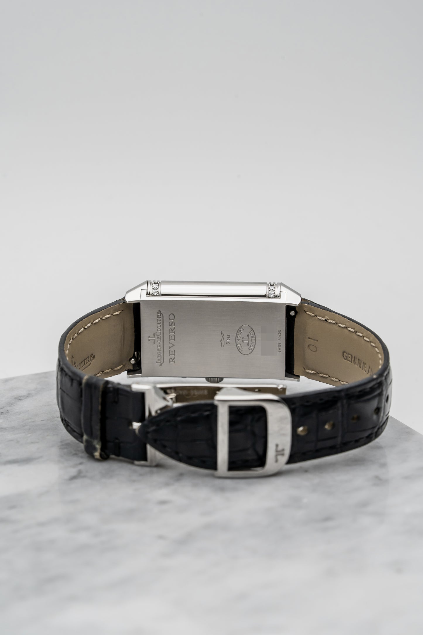 Jaeger-LeCoultre Reverso Duetto Q3308421 Stainless Steel, Silver & Mother-of-Pearl Dials
