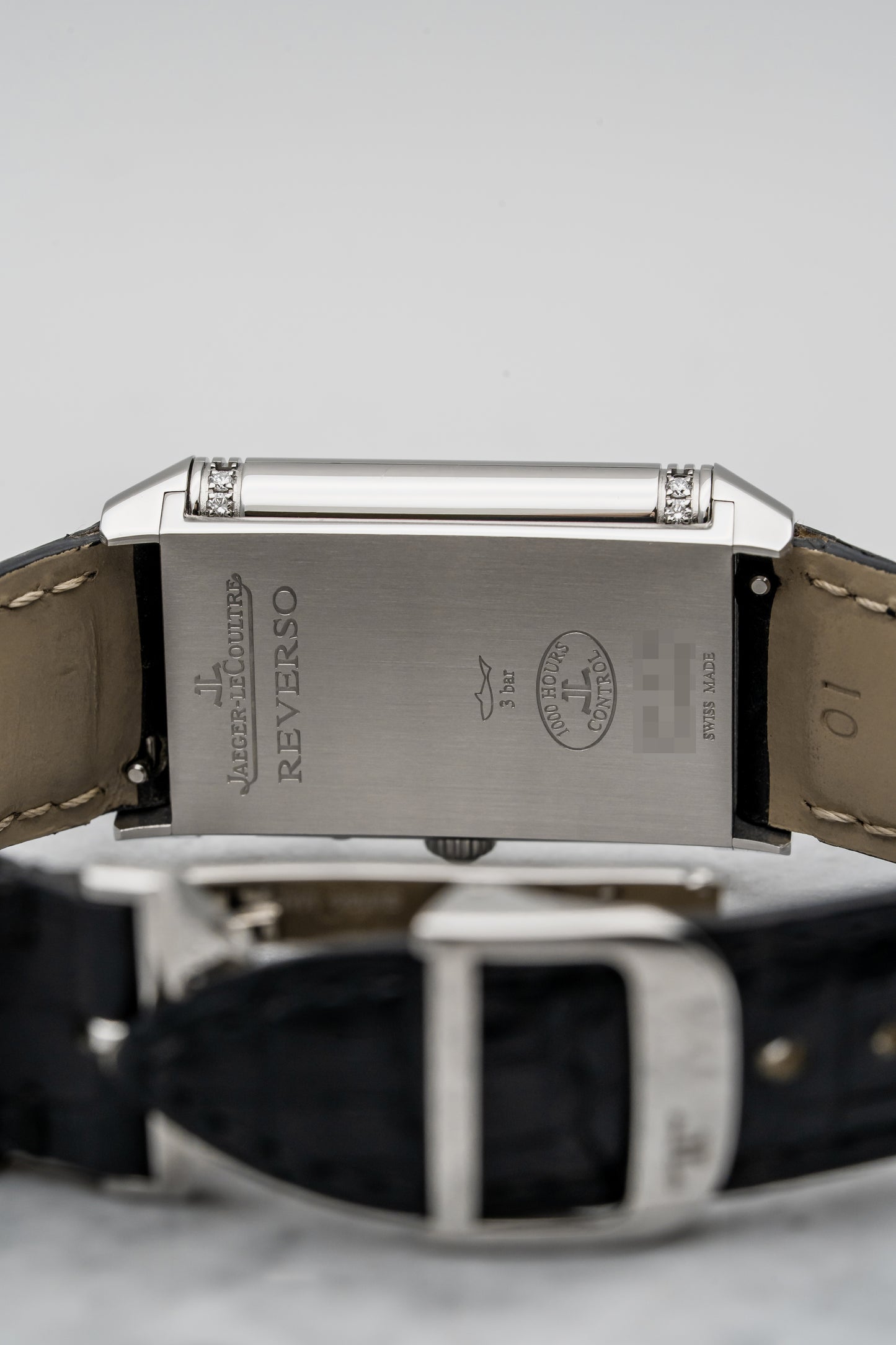Jaeger-LeCoultre Reverso Duetto Q3308421 Stainless Steel, Silver & Mother-of-Pearl Dials