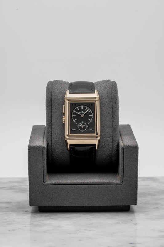 Jaeger-LeCoultre Reverso Duoface Grande Ultrathin Q3782520 Rose Gold, Silver Dial