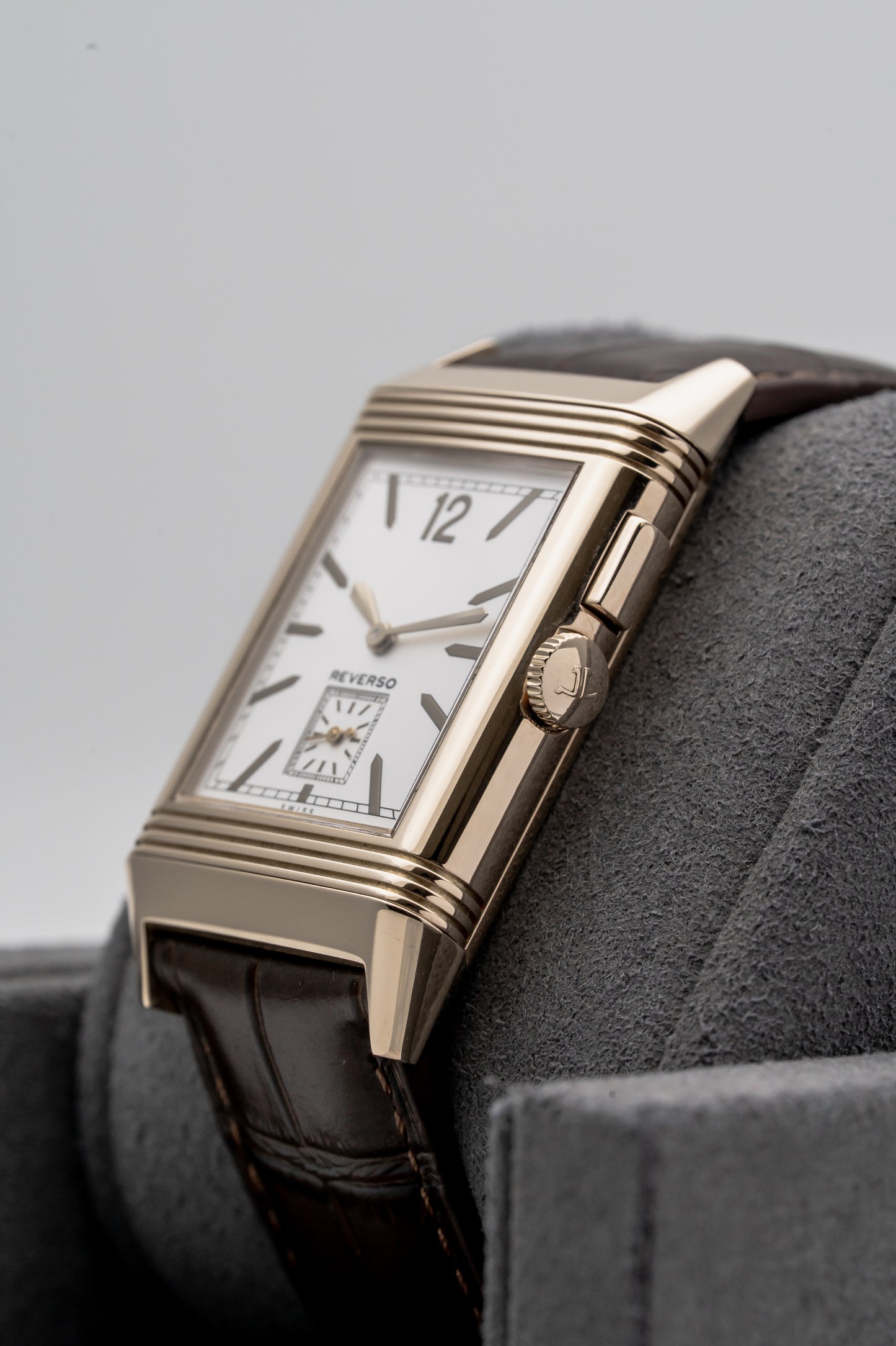 Jaeger-LeCoultre Reverso Grande Ultra Thin Duoface Q3782520, Silver Dial
