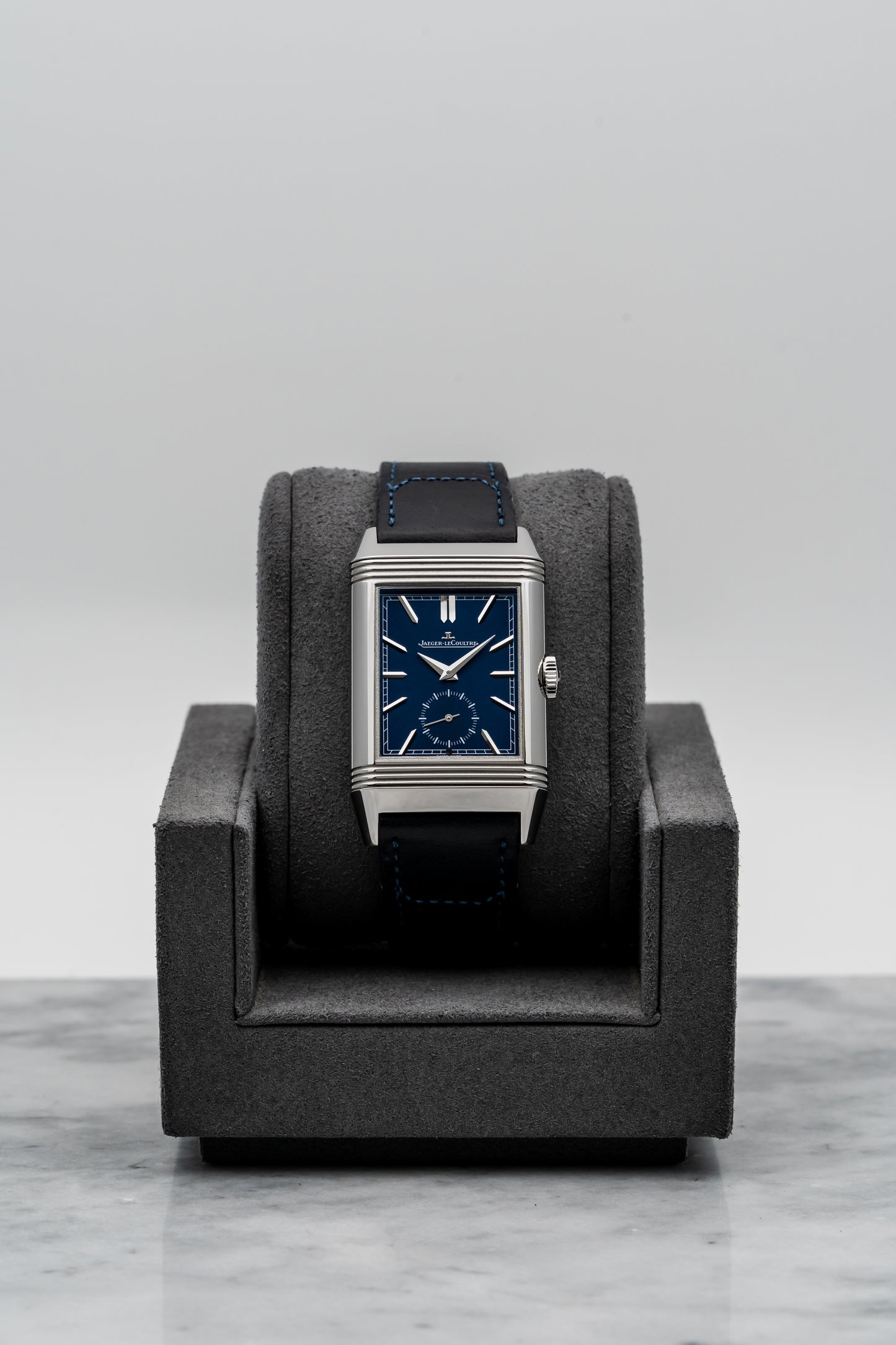Jaeger-LeCoultre Reverso Tribute Duoface Small Seconds Q3988482 – Stainless Steel, Blue & Silver Dials