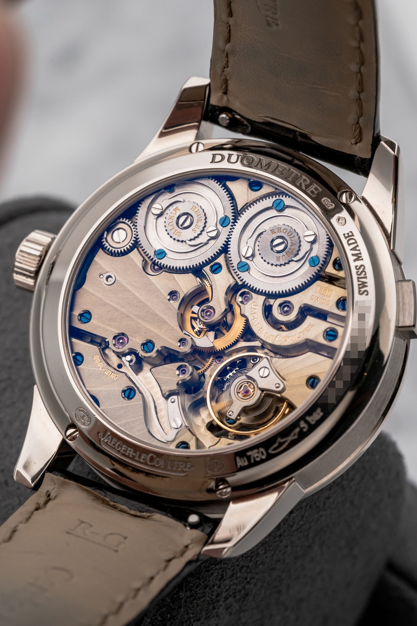 Jaeger-LeCoultre Duomètre Quantième Lunaire Q6043420 Silver Dial