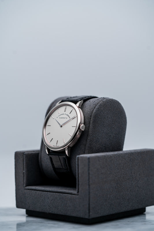 A. Lange & Söhne Saxonia 211.026 White Gold
