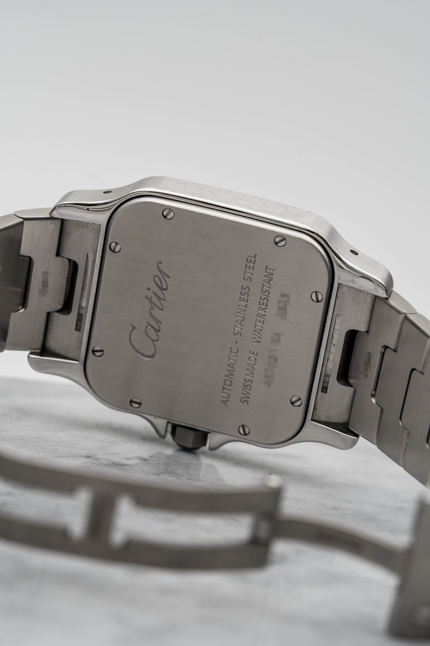 Cartier Santos Galbée XL W20098D6 – Silver Roman Dial, Stainless Steel