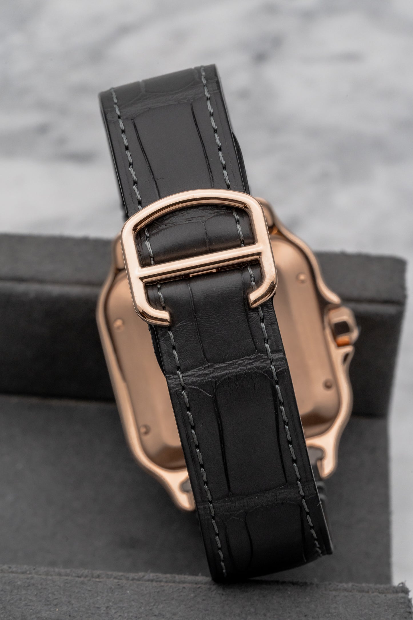 Cartier Santos Large Rose Gold WGSA0011