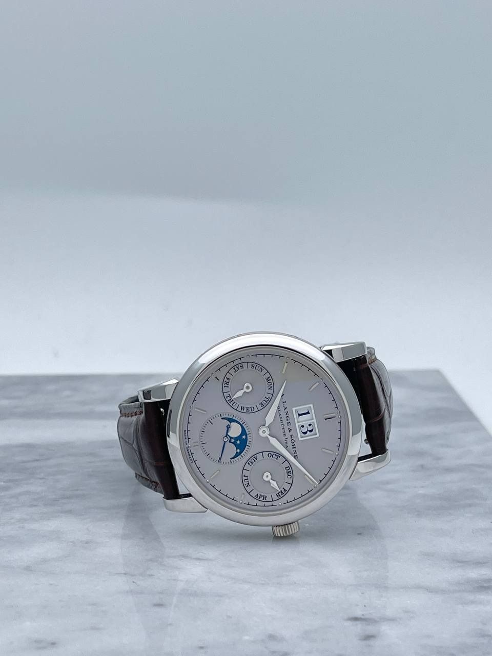 A. Lange & Söhne Saxonia Annual Calendar 330.025 Platinum