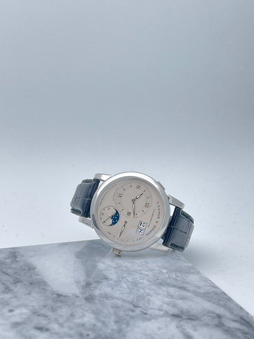 A. Lange & Söhne Lange 1 Moonphase Platinum 109.025 Silver