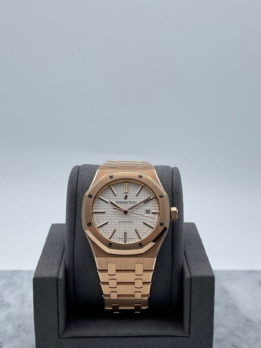 Audemars Piguet Royal Oak 15400OR Silver White