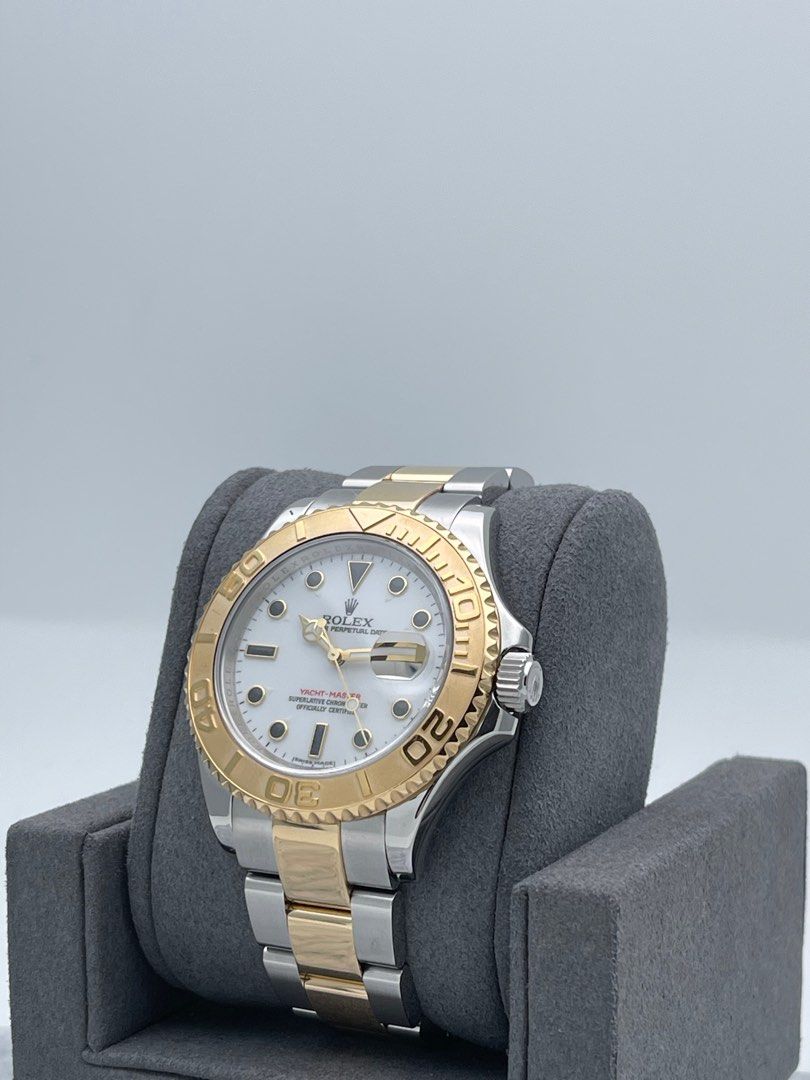 Rolex Yachtmaster Half Gold 16623