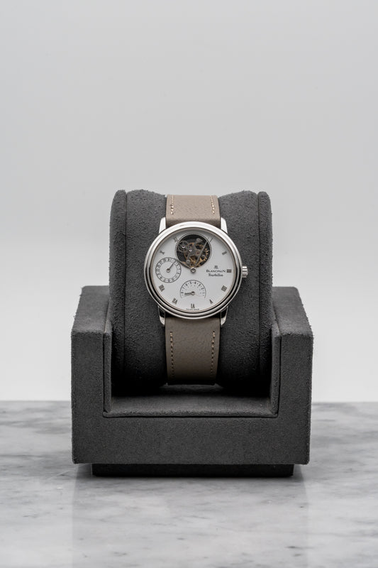 Blancpain Flying Tourbillon 0023-3427-55 White Dial
