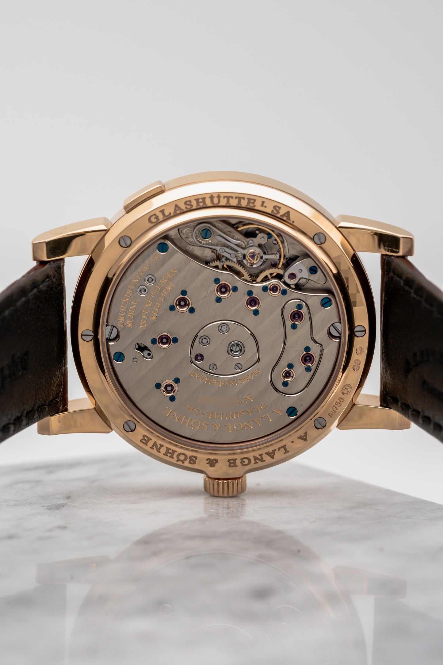 A. Lange & Söhne Lange 1 101.021 Argenté Silver Dial