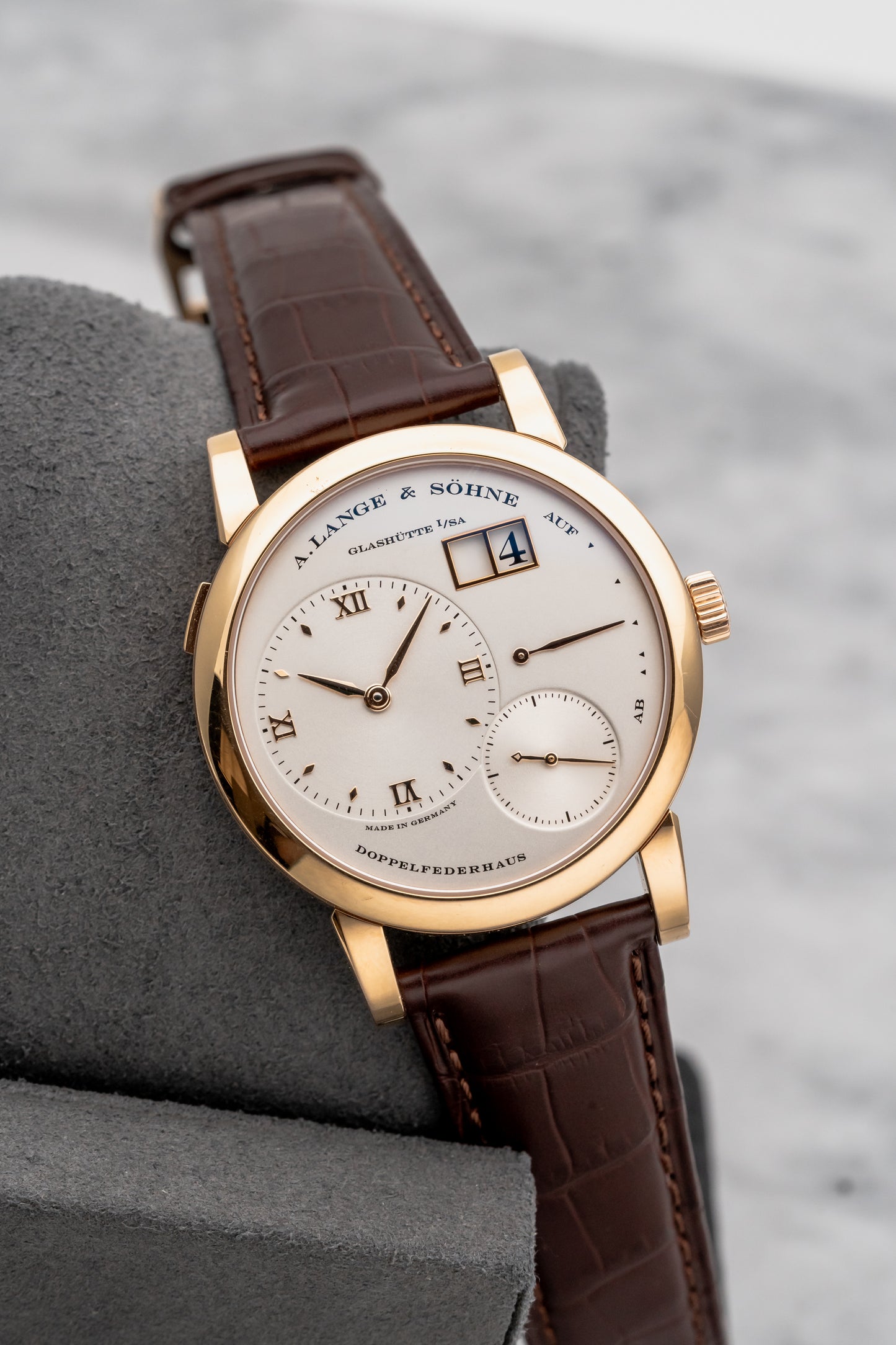 A. Lange & Söhne Lange 1 101.021 Argenté Silver Dial