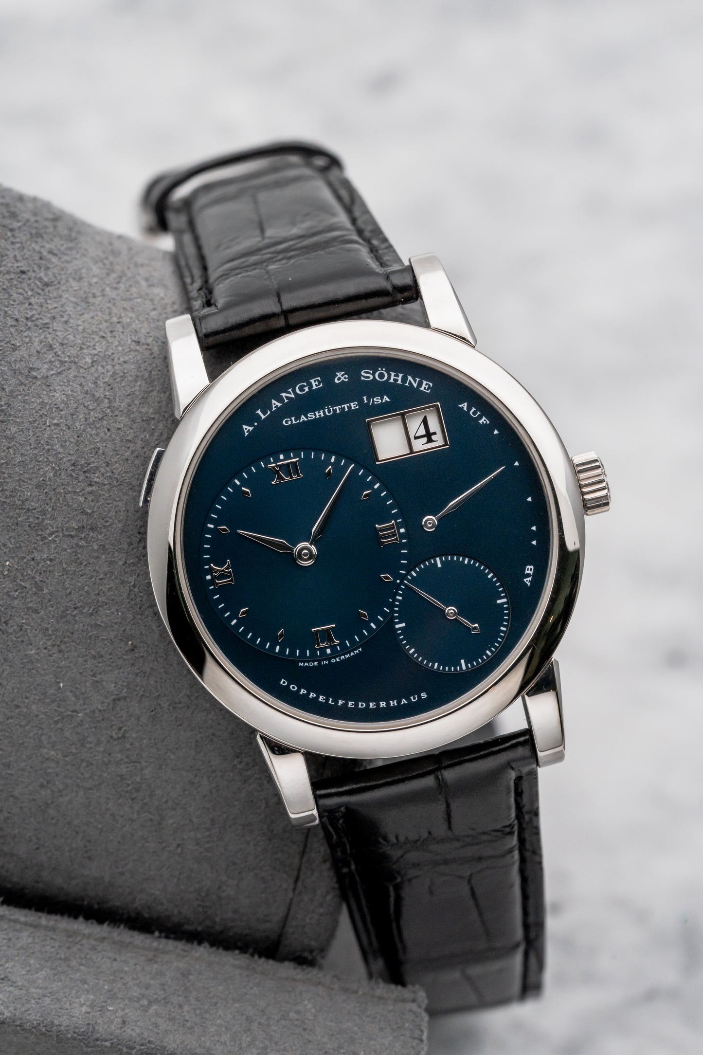 A. Lange & Söhne Lange 1 101.027 Blue Dial