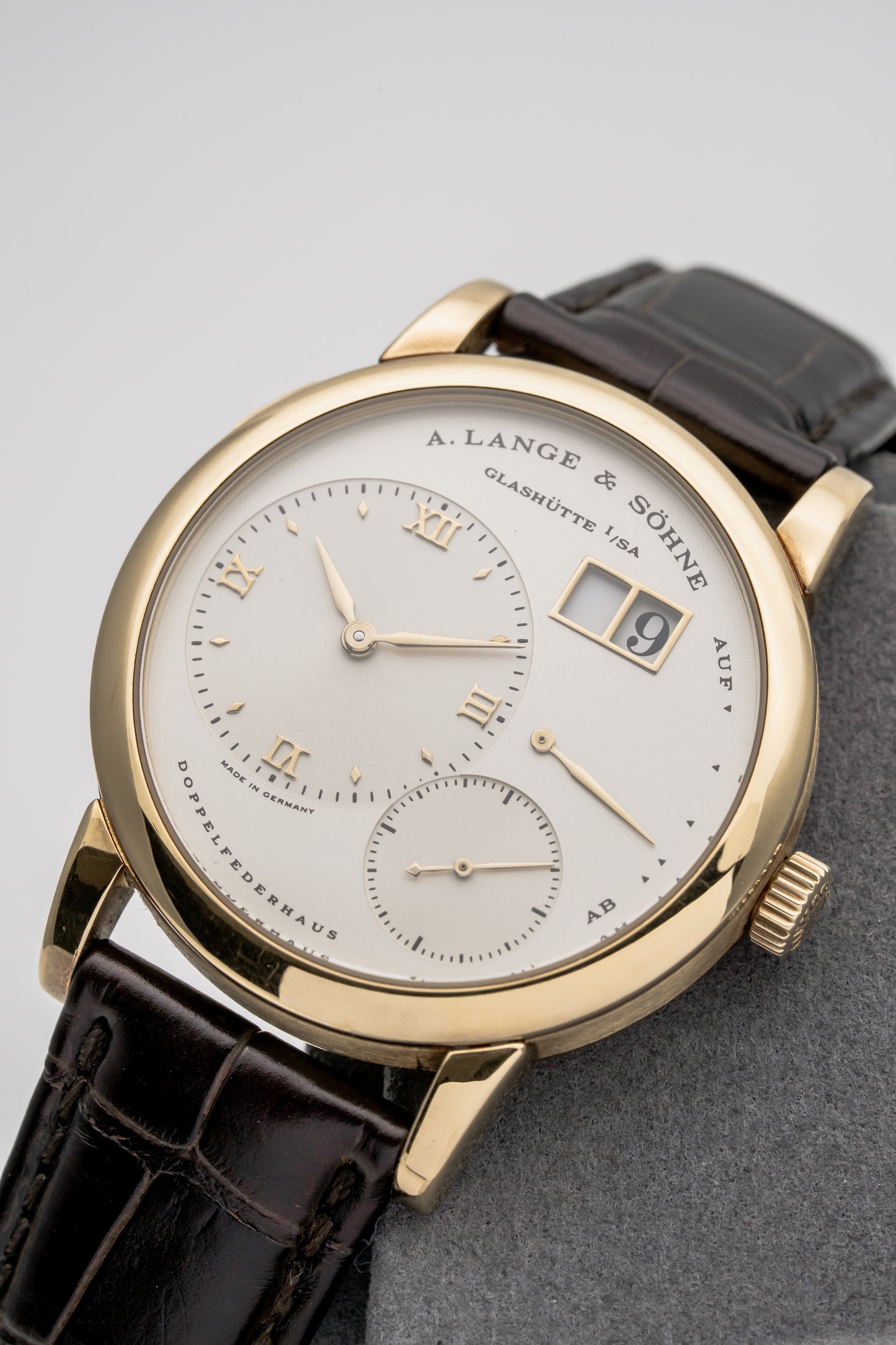 A. Lange & Söhne Lange 1 101.023 Yellow Gold, Silver Dial