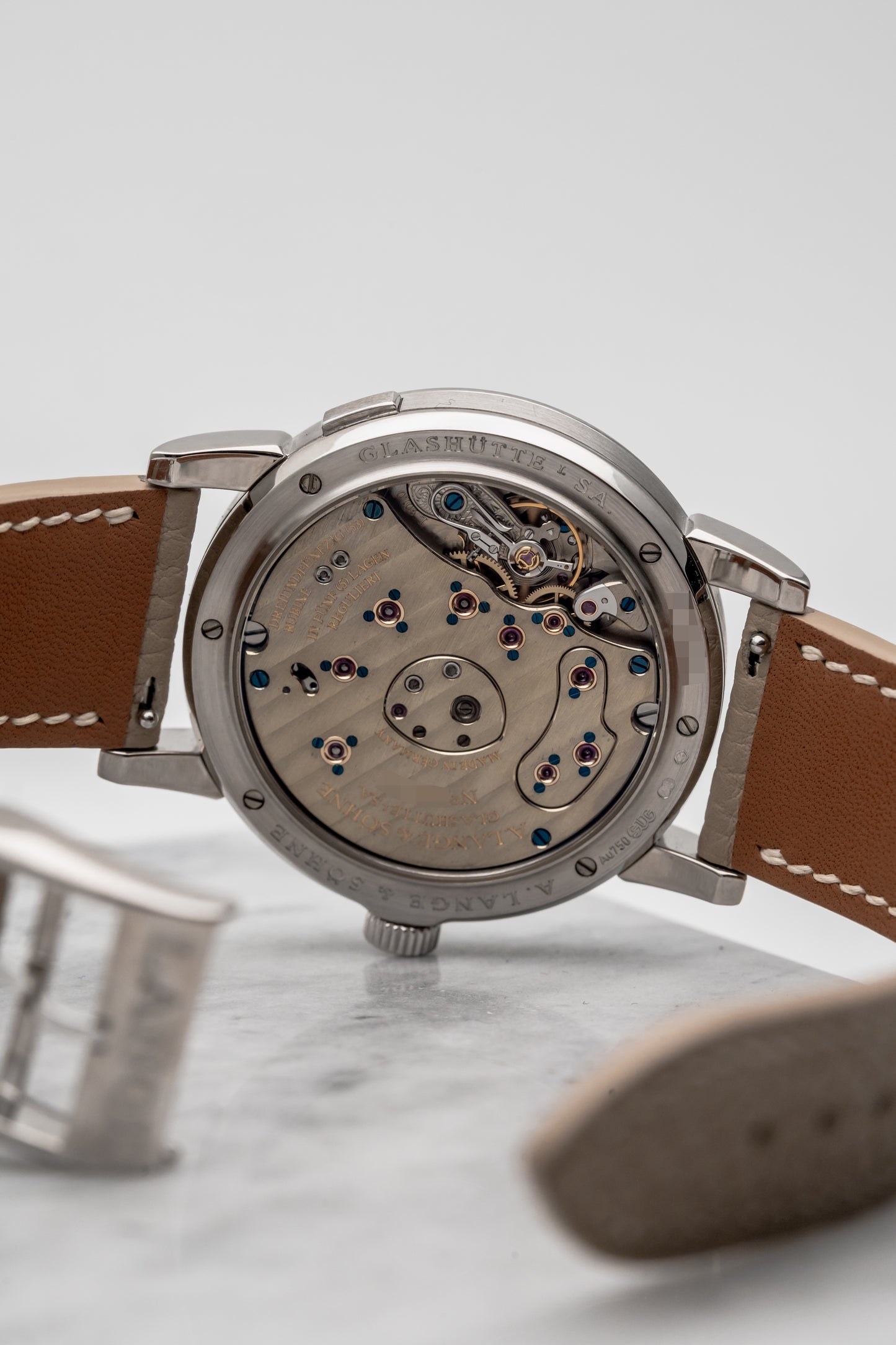 A. Lange & Söhne Lange 1 101.039, White Gold Silver Dial
