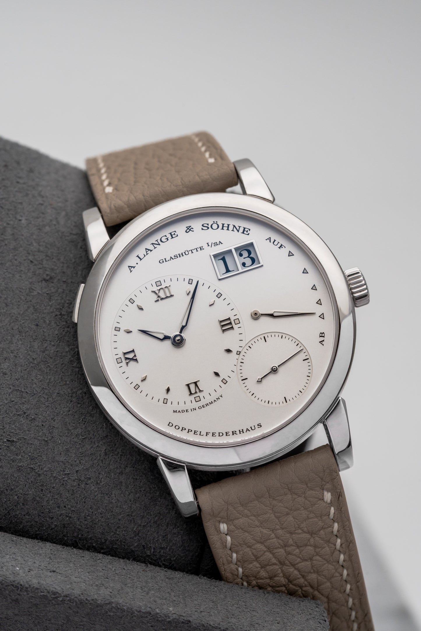 A. Lange & Söhne Lange 1 101.039, White Gold Silver Dial