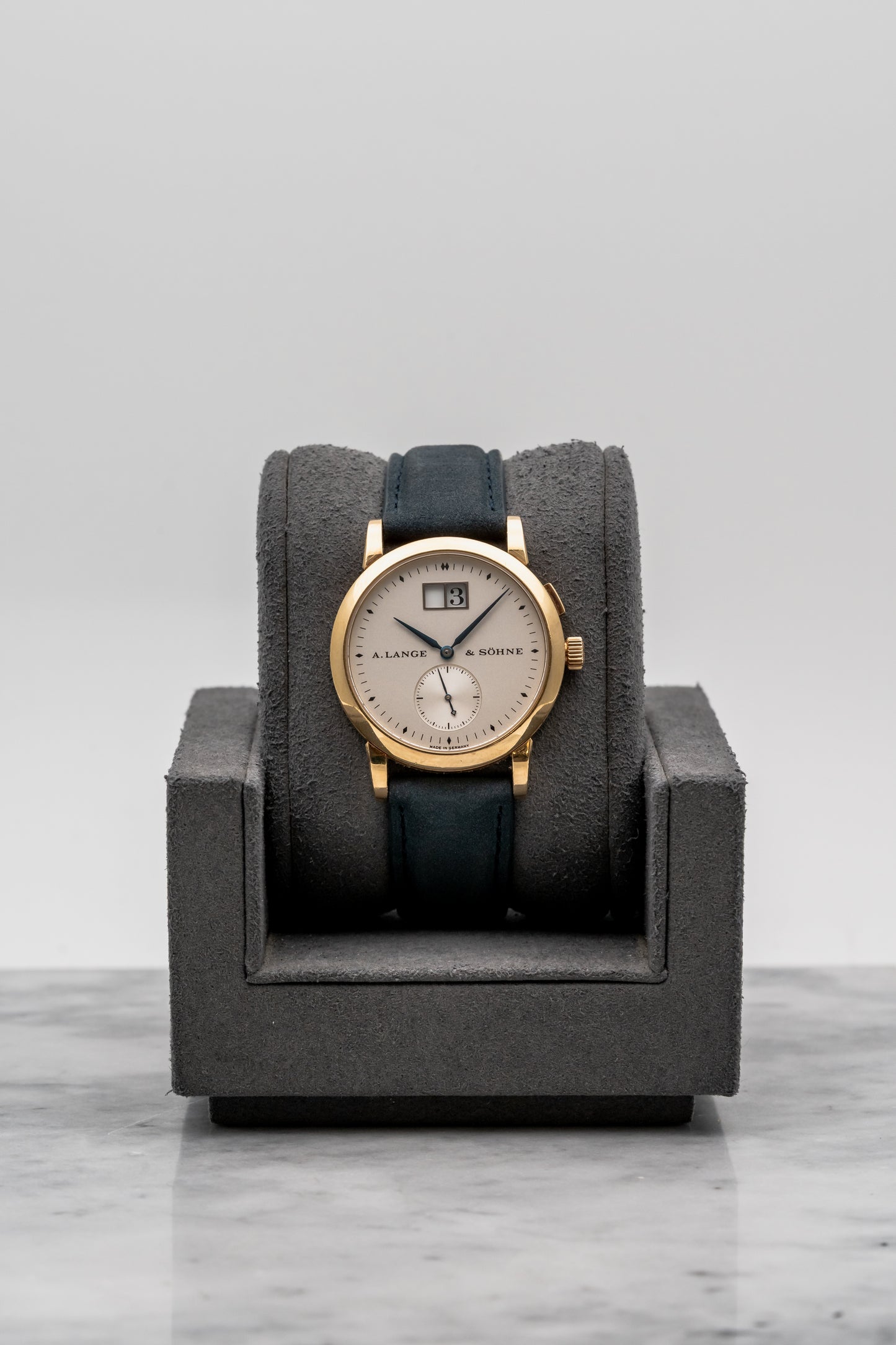 A. Lange & Söhne Saxonia Big Date 102.002 Silver Dial