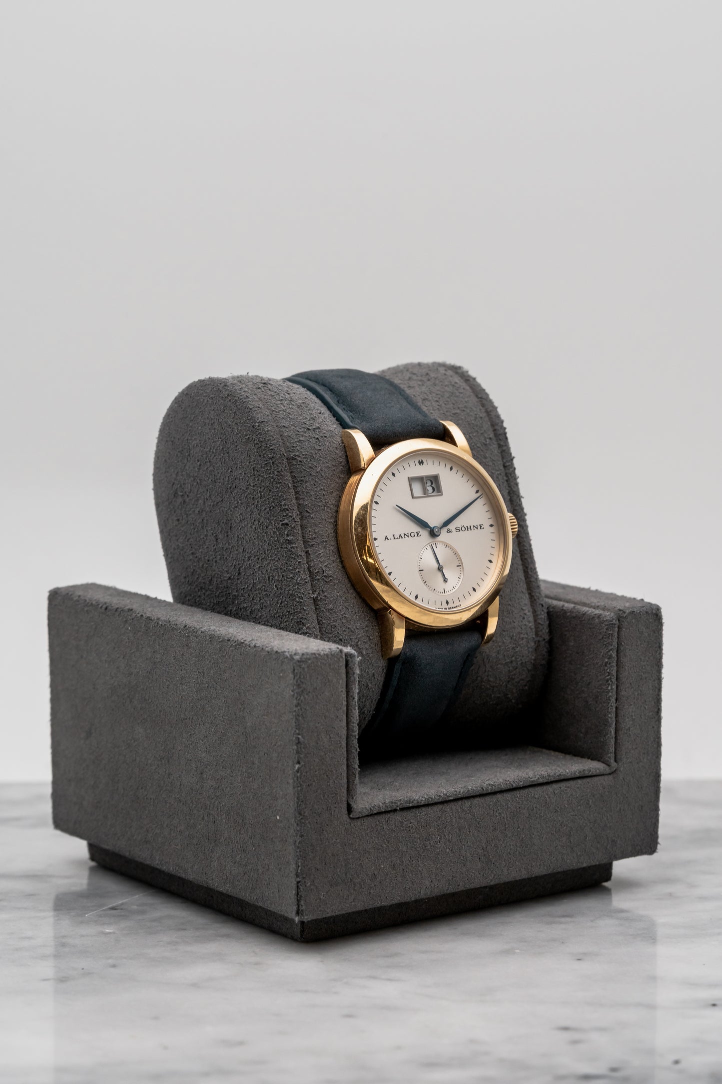 A. Lange & Söhne Saxonia Big Date 102.002 Silver Dial