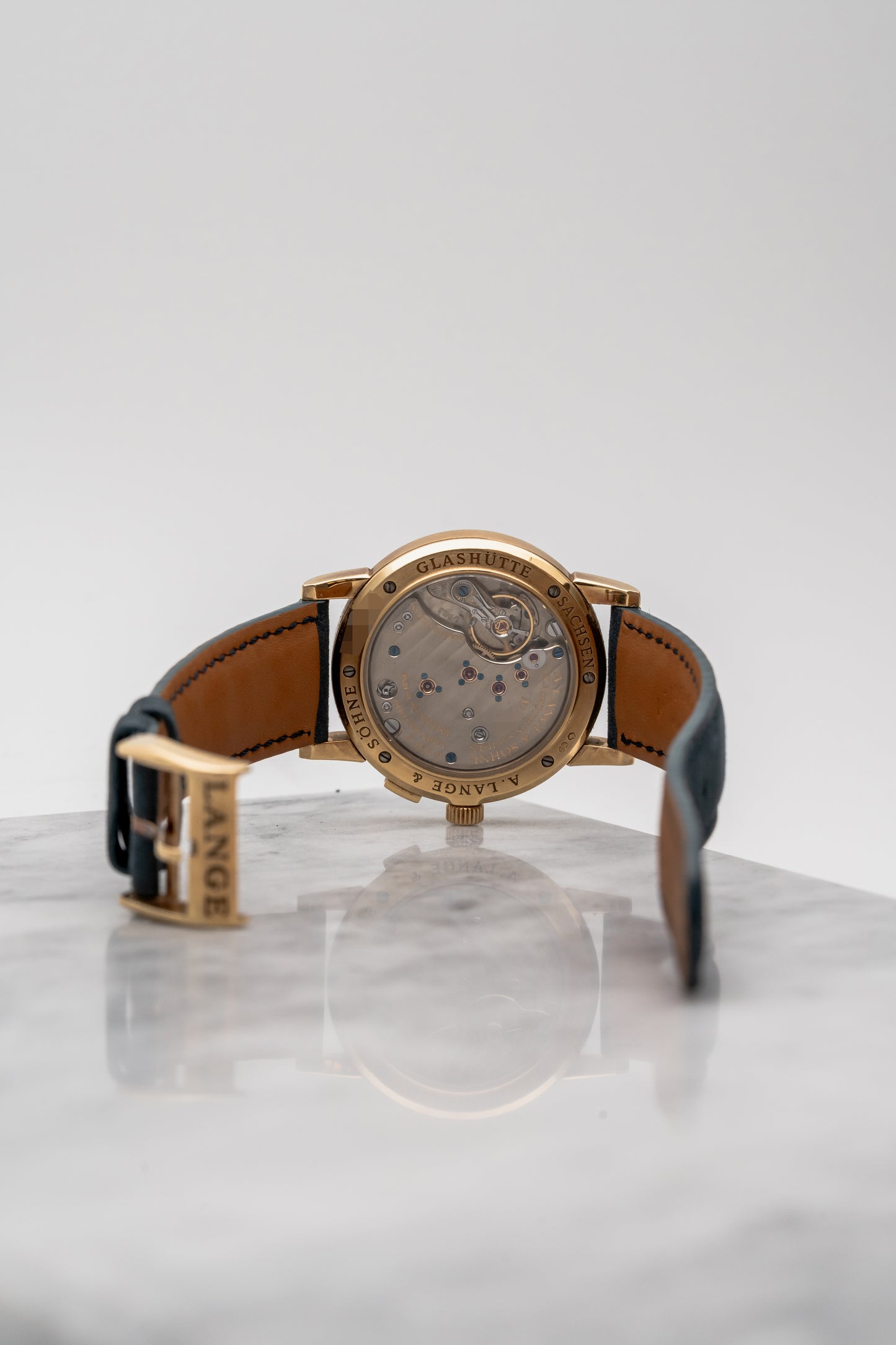 A. Lange & Söhne Saxonia Big Date 102.002 Silver Dial