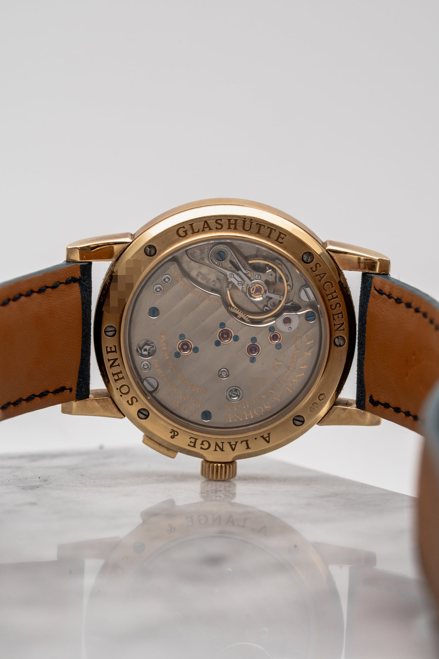 A. Lange & Söhne Saxonia Big Date 102.002 Silver Dial