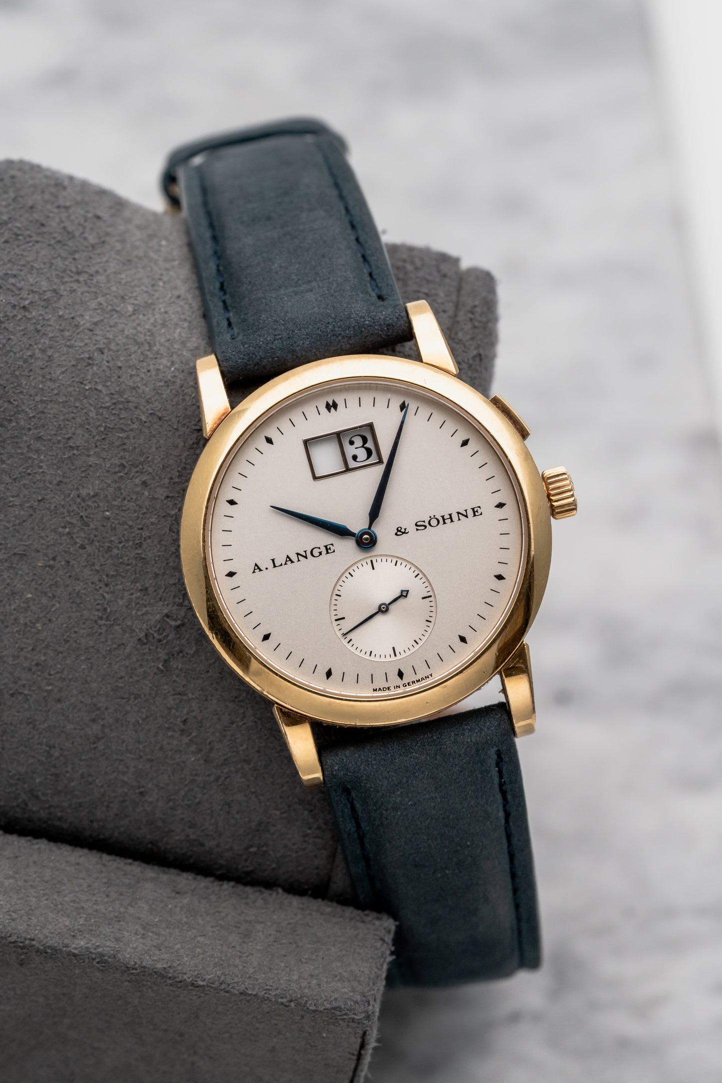 A. Lange & Söhne Saxonia Big Date 102.002 Silver Dial