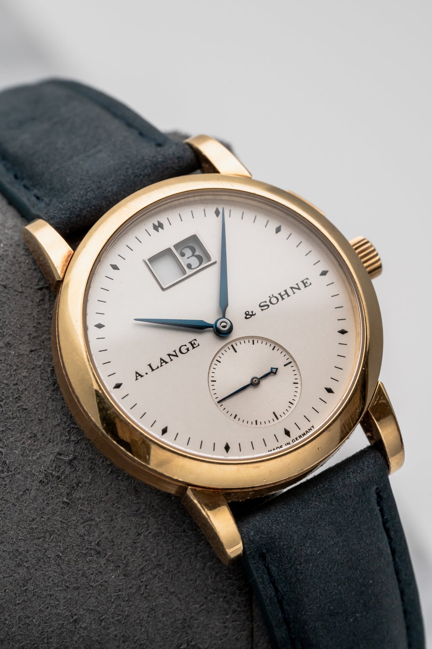 A. Lange & Söhne Saxonia Big Date 102.002 Silver Dial