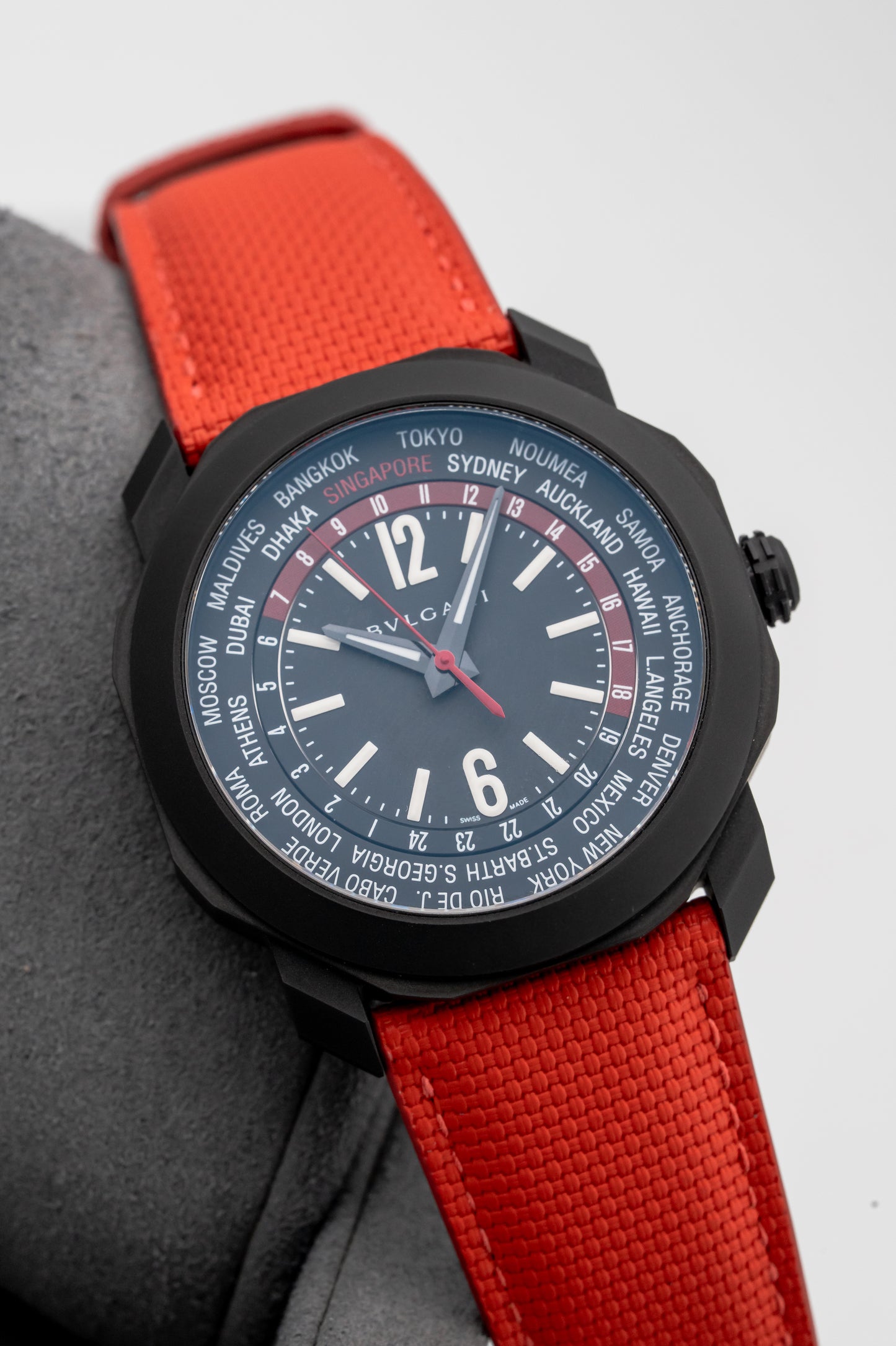 Bulgari Octo Roma WorldTimer Singapore Edition