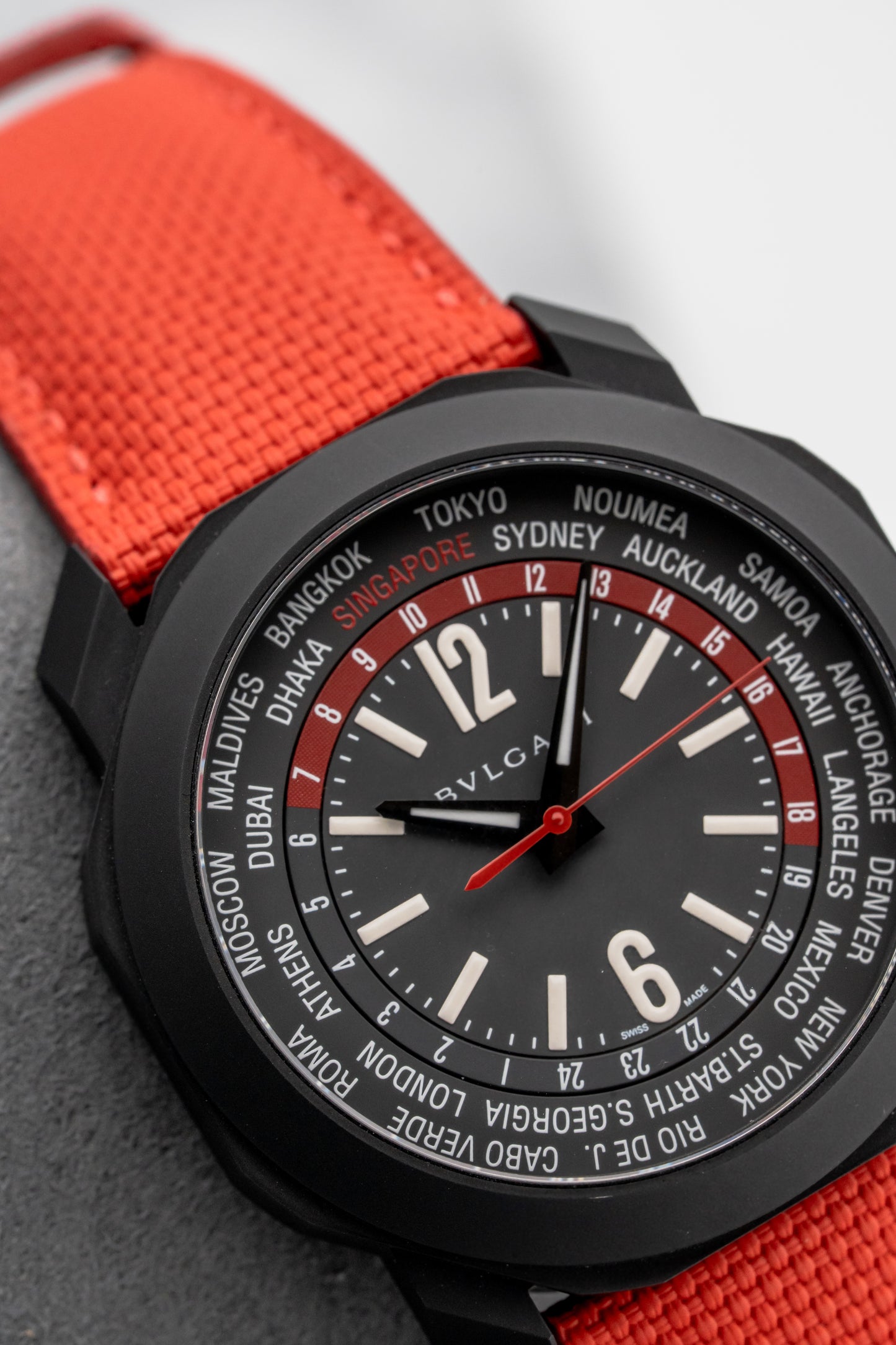 Bulgari Octo Roma WorldTimer Singapore Edition