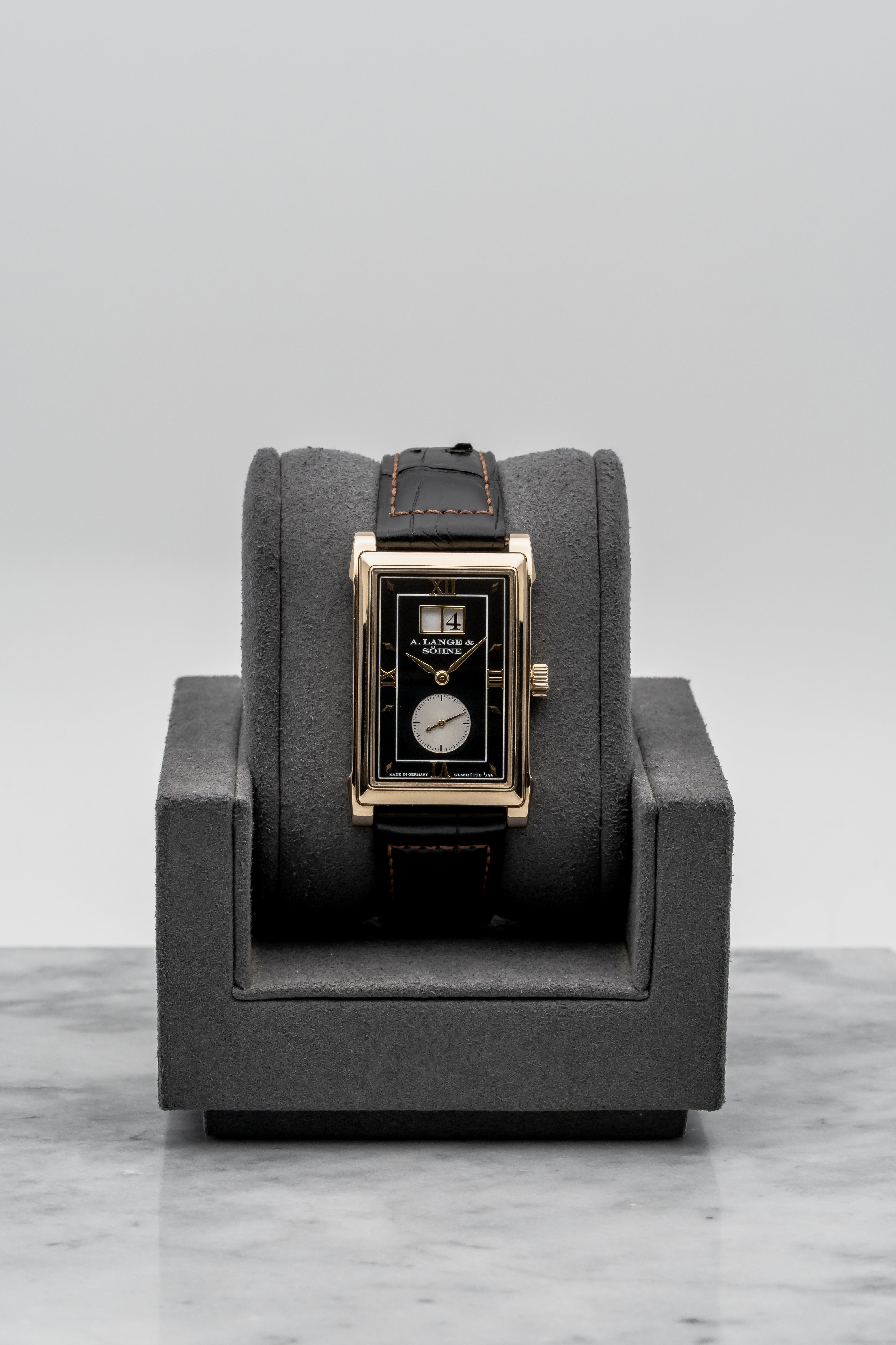 A. Lange & Söhne Cabaret 107.031 Rose Gold, Black Dial – TimeTells