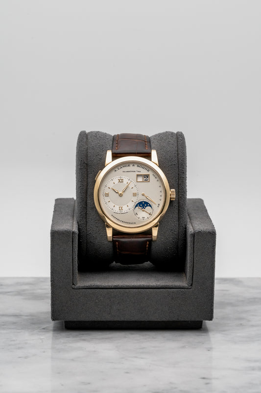 A. Lange & Söhne Lange 1 Moon Phase 109.021 Silver Dial