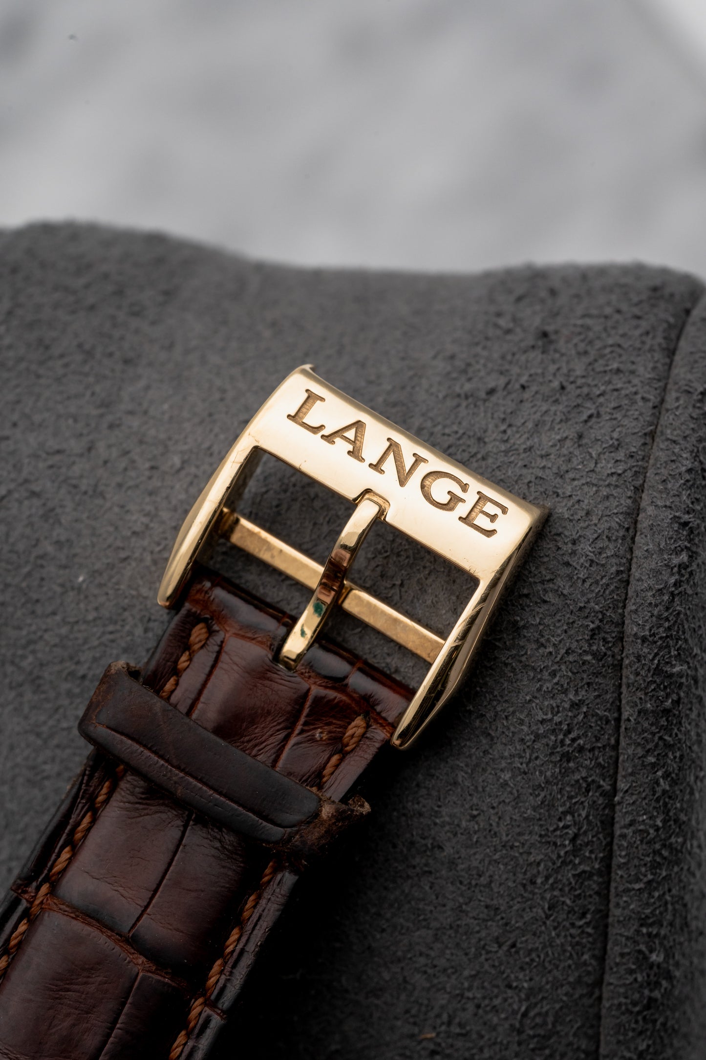 A. Lange & Söhne Lange 1 Moon Phase 109.021 Silver Dial