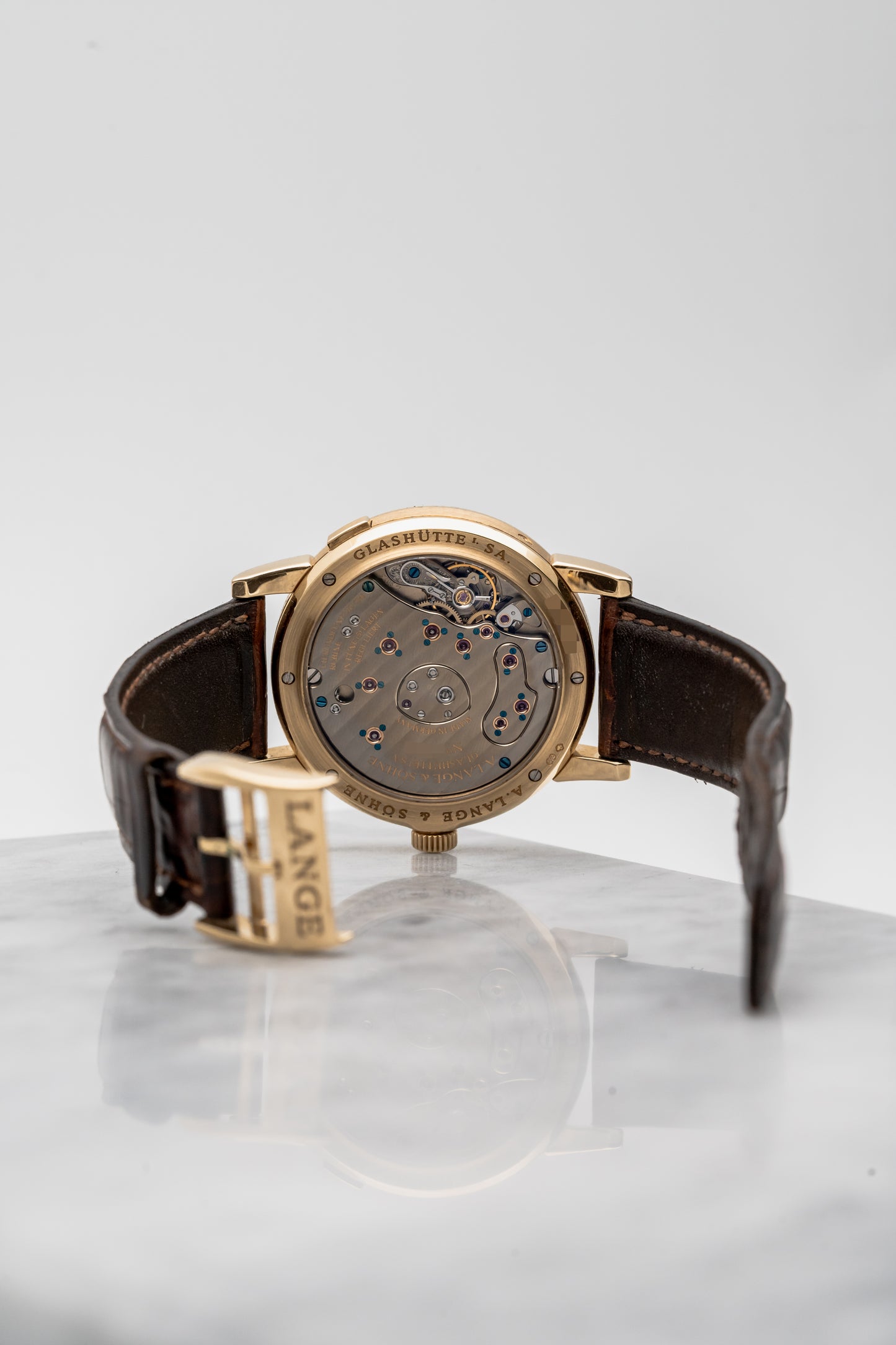 A. Lange & Söhne Lange 1 Moon Phase 109.021 Silver Dial