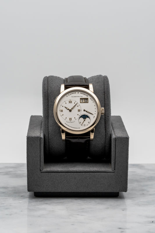 A. Lange & Söhne Lange 1 Moon Phase 109.032 Rose Gold, Silver Dial