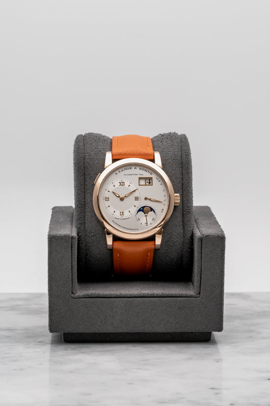 A. Lange & Söhne Lange 1 Moon Phase 109.032 Silver Dial