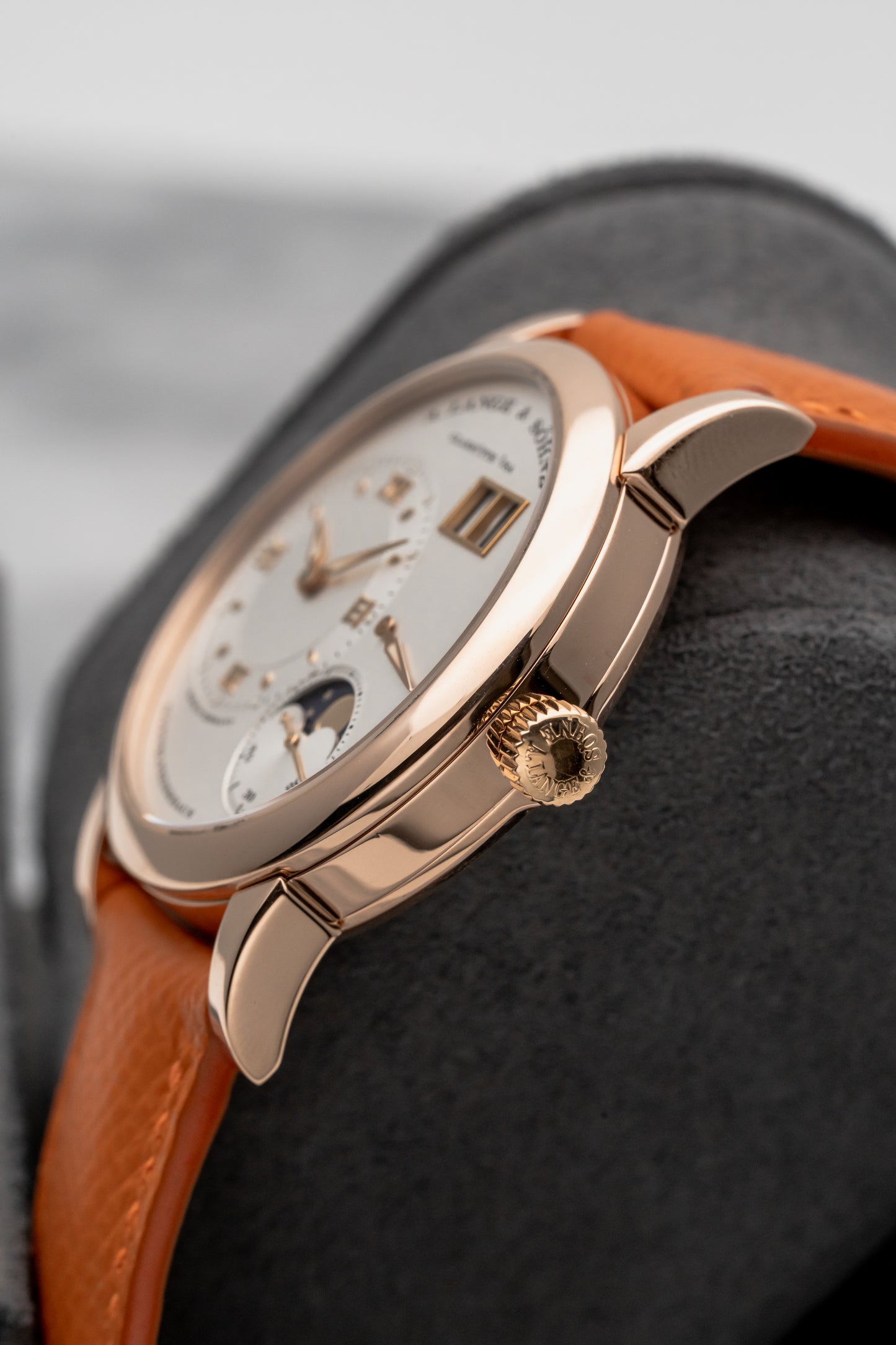 A. Lange & Söhne Lange 1 Moon Phase 109.032 Silver Dial