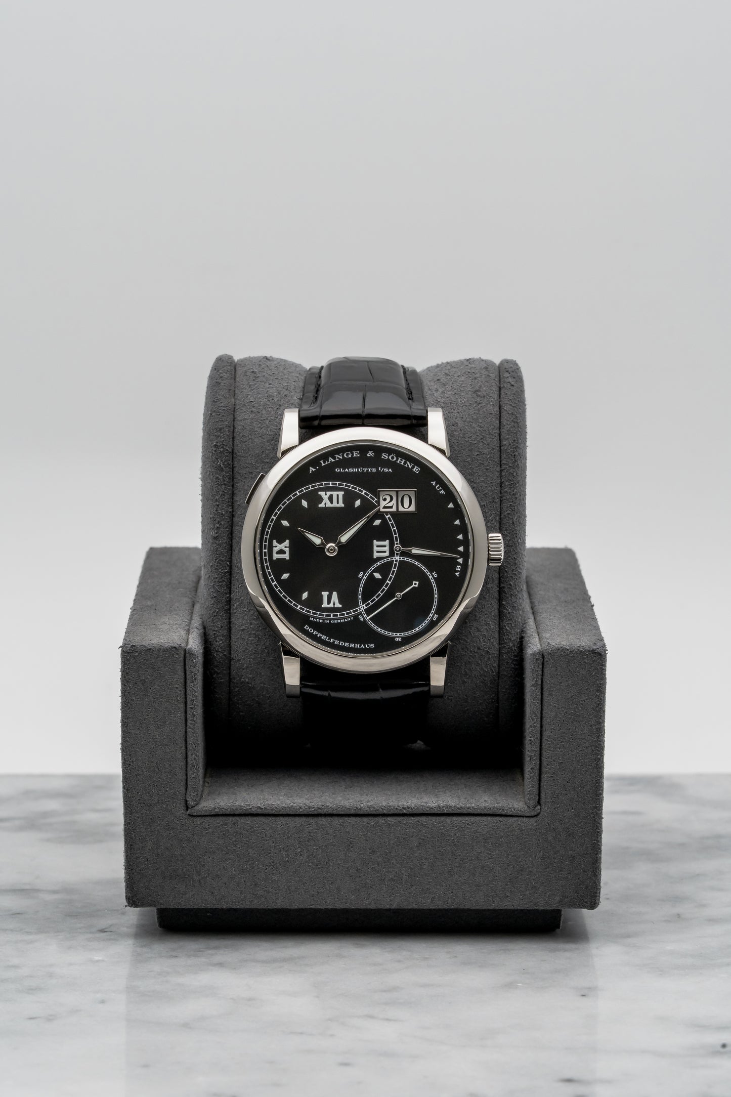 A. Lange & Söhne Grand Lange 1 115.028 White Gold, Black Dial