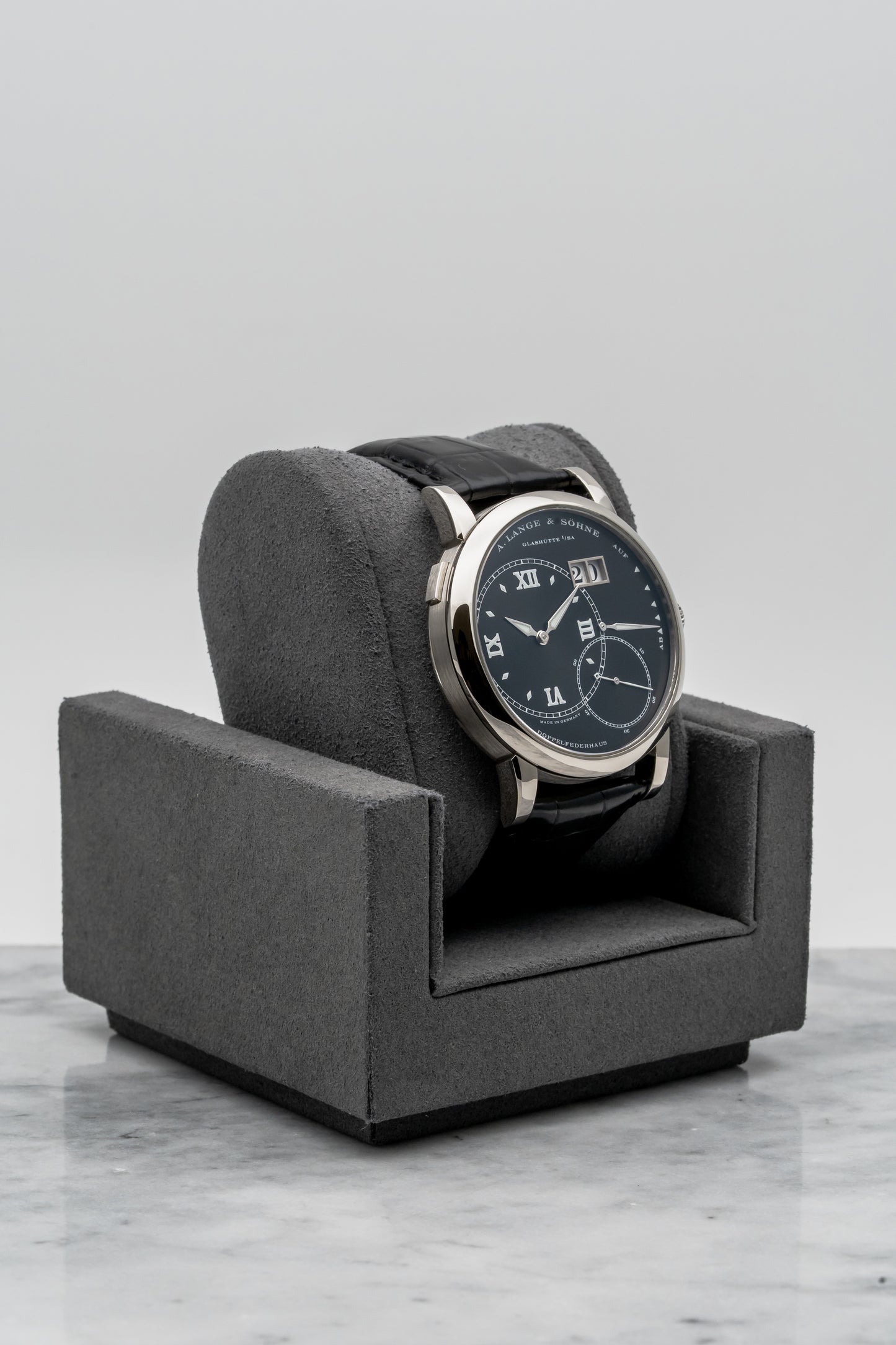 A. Lange & Söhne Grand Lange 1 115.028 White Gold, Black Dial