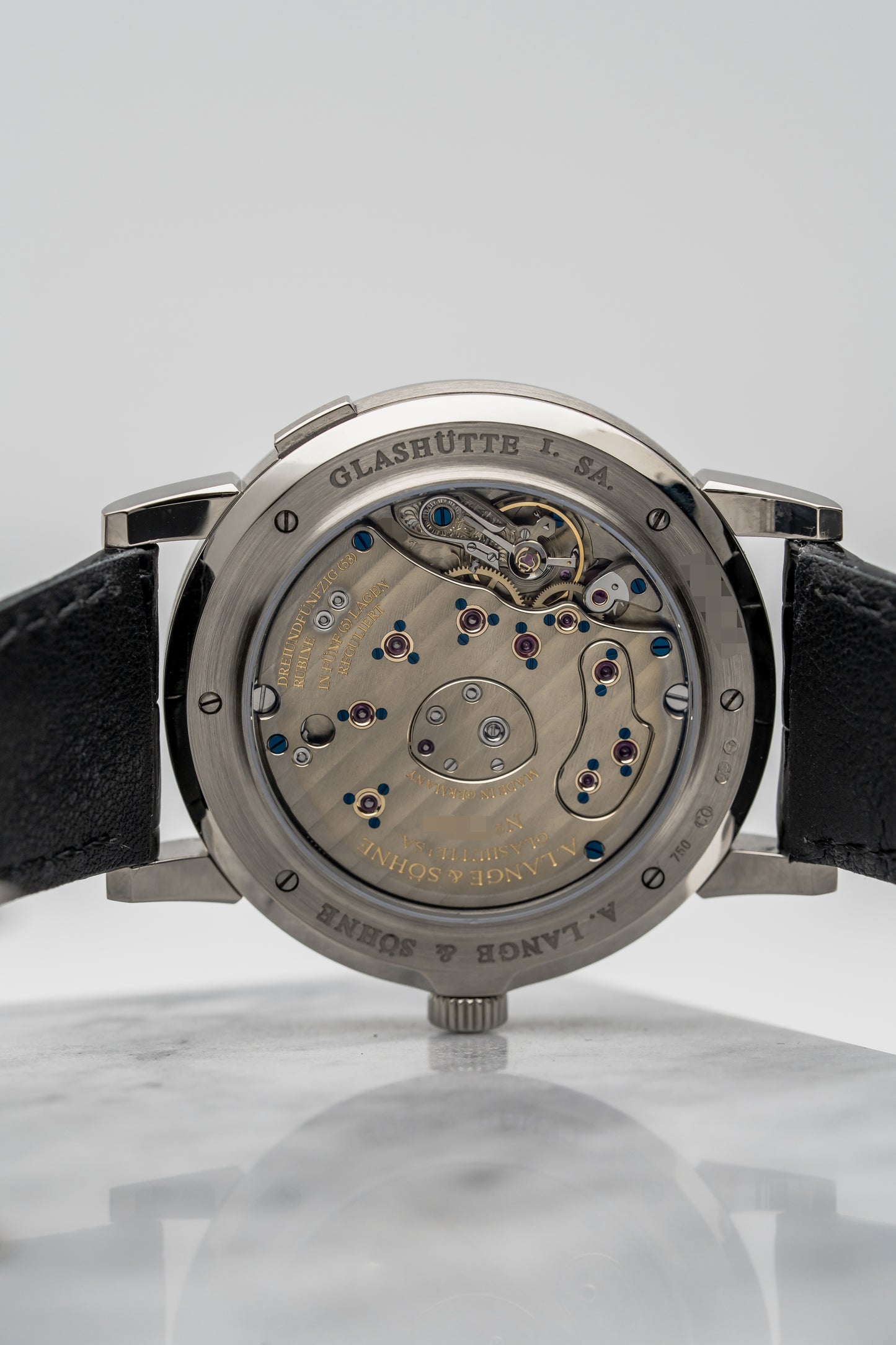 A. Lange & Söhne Grand Lange 1 115.028 White Gold, Black Dial