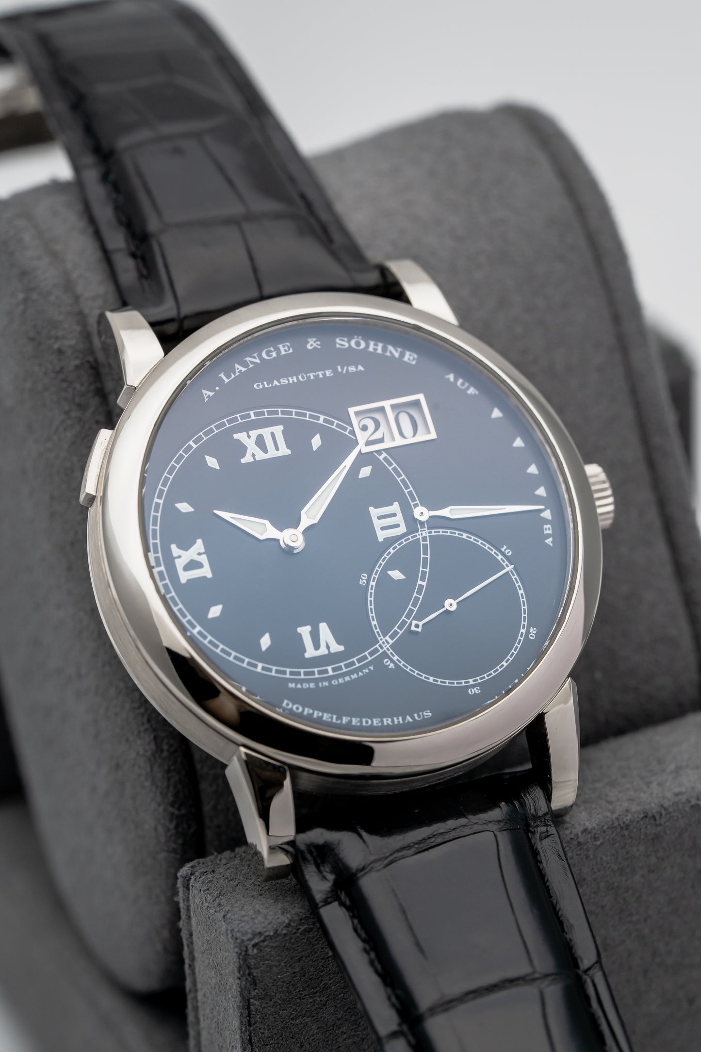 A. Lange & Söhne Grand Lange 1 115.028 White Gold, Black Dial