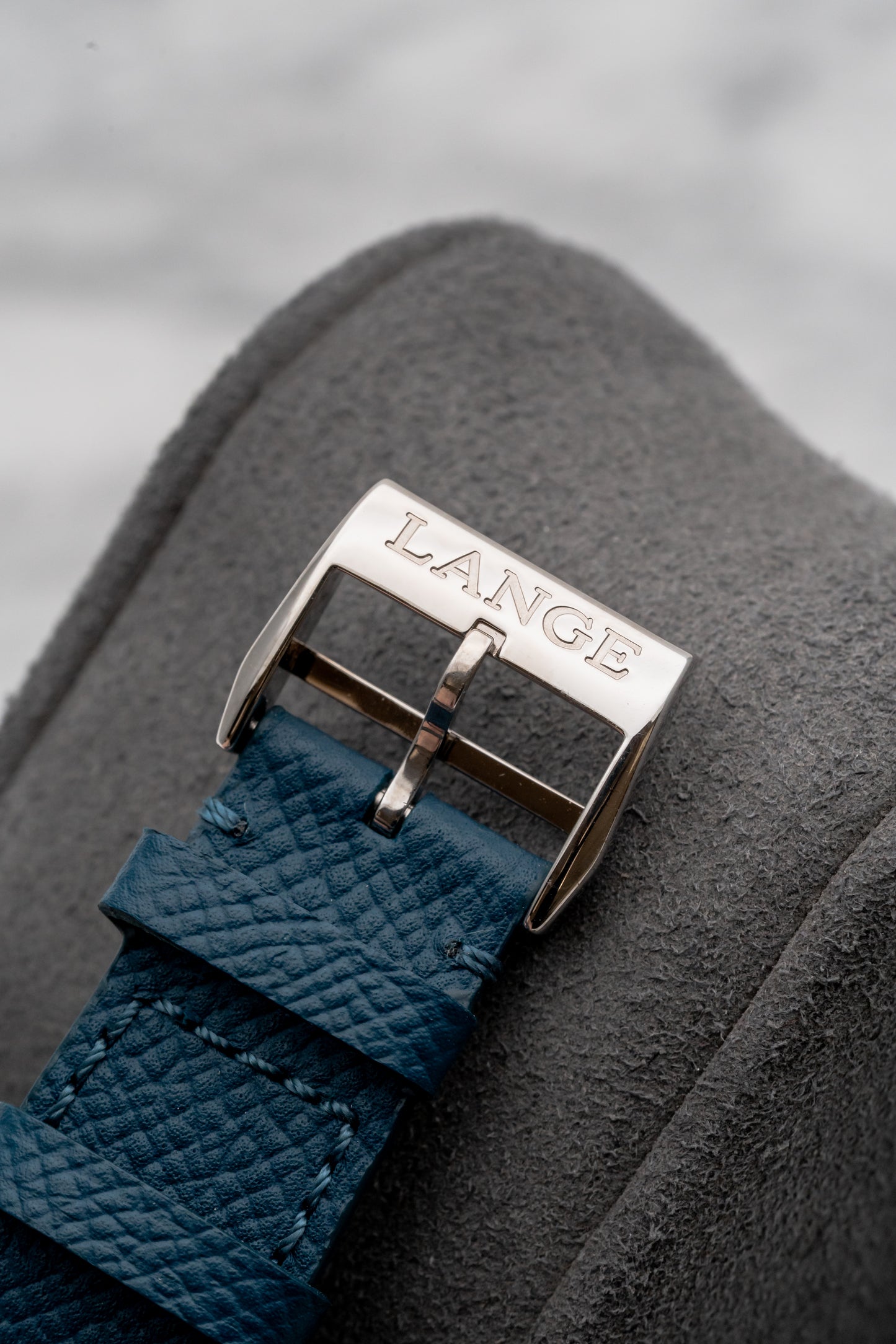 A. Lange & Söhne Grand Lange 1 115.046 "Blue Italia" Silver Dial