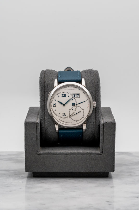 A. Lange & Söhne Grand Lange 1 115.046 "Blue Italia" Silver Dial