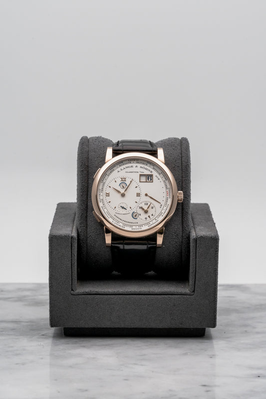 A. Lange & Söhne Lange 1 Time Zone 116.032 Silver Dial