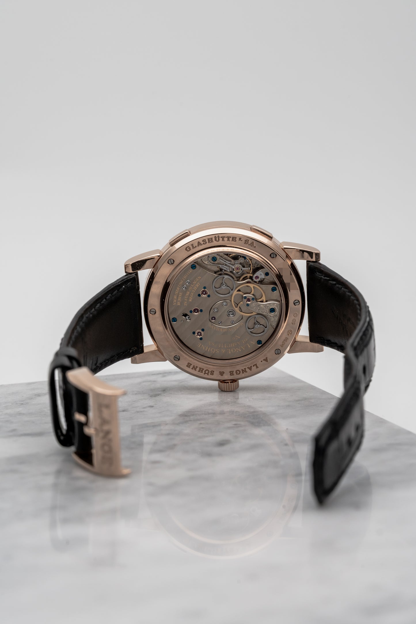 A. Lange & Söhne Lange 1 Time Zone 116.032 Silver Dial