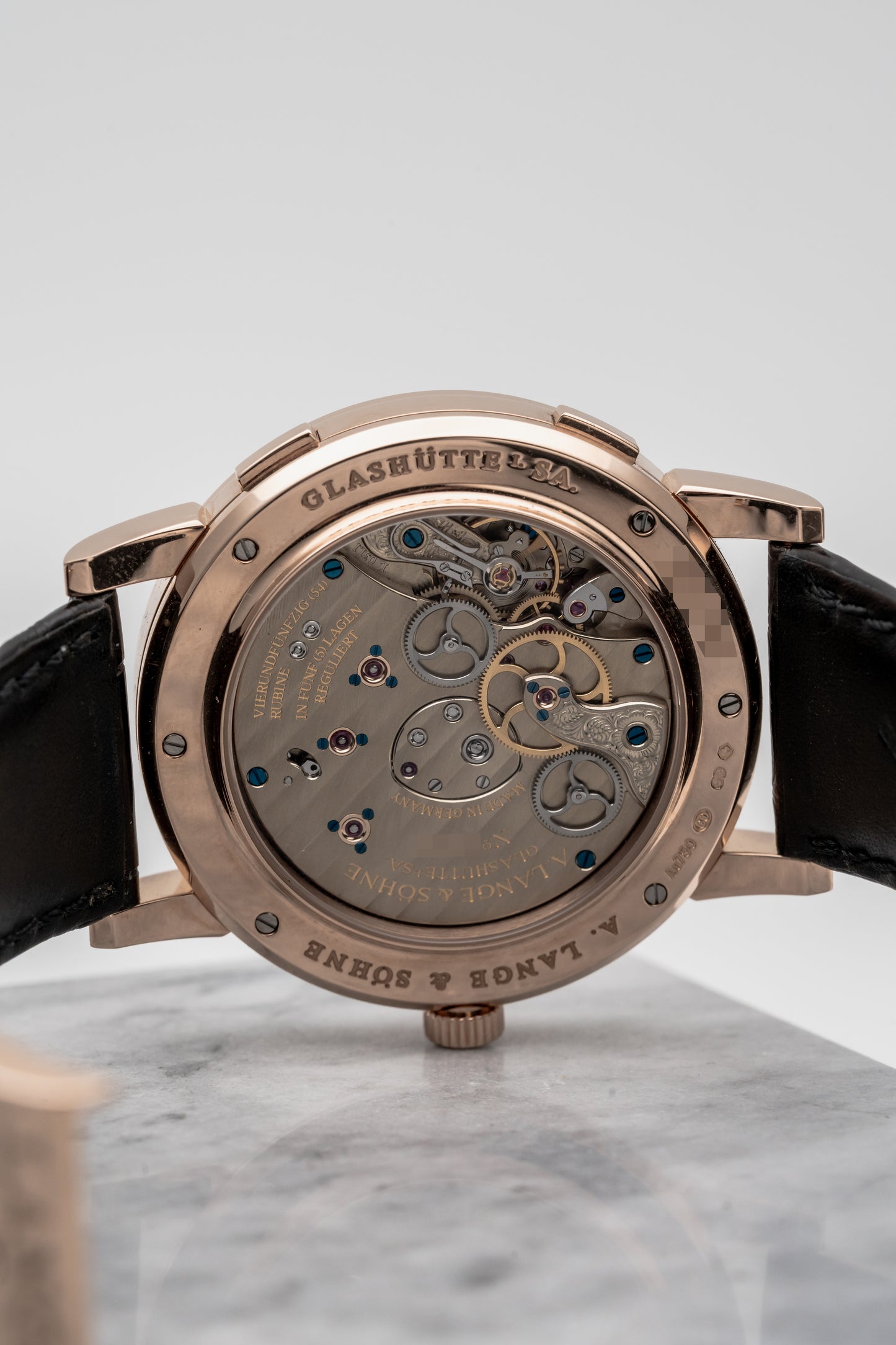 A. Lange & Söhne Lange 1 Time Zone 116.032 Silver Dial