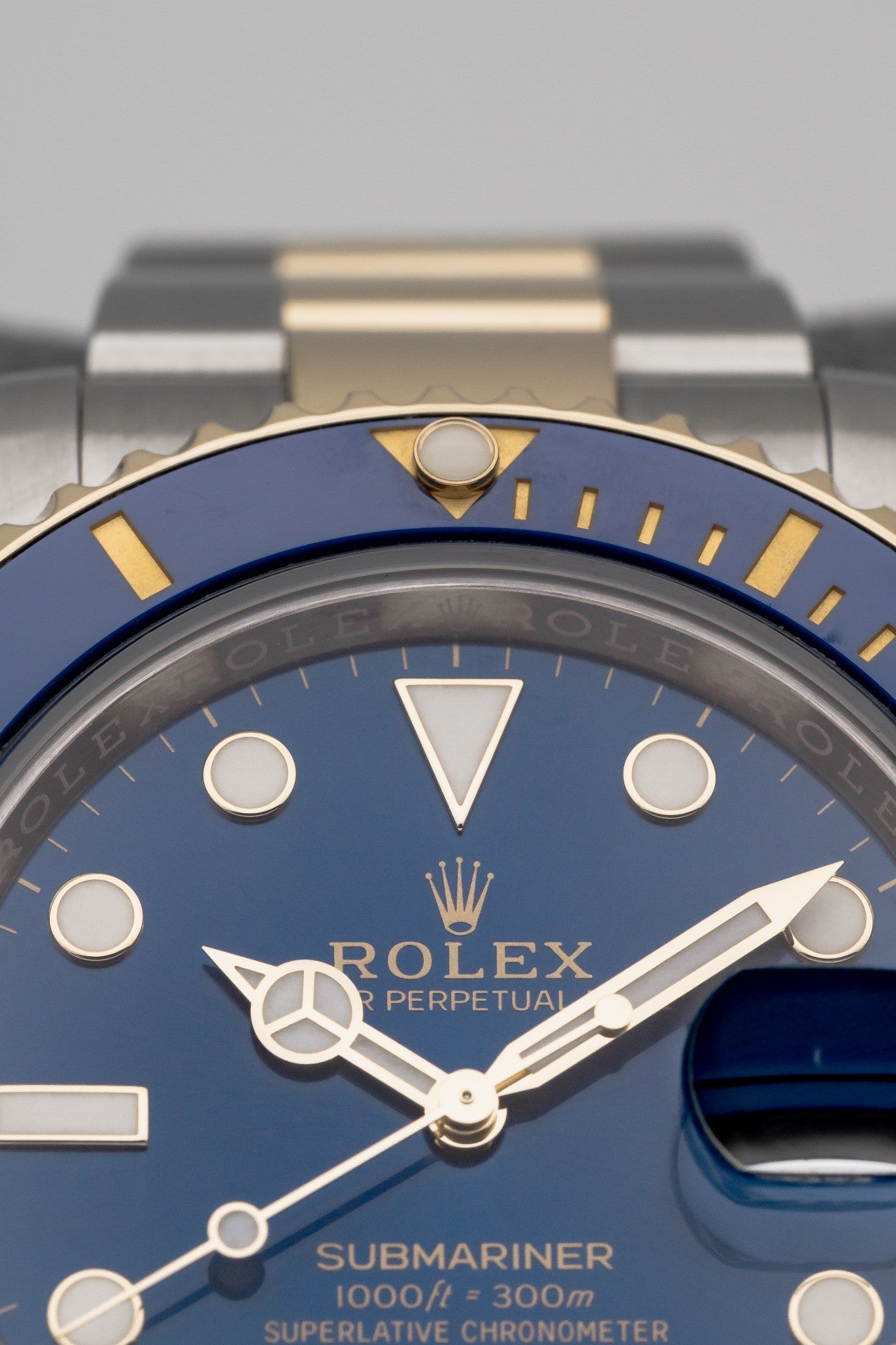 Rolex Submariner 116613LB Bluesy, Steel & Yellow Gold, Blue Dial